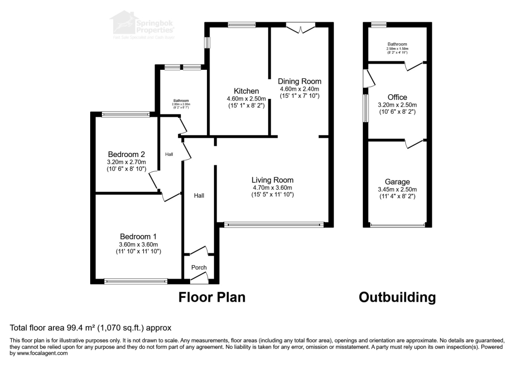 8, Meins Croft, Blackburn floorplan