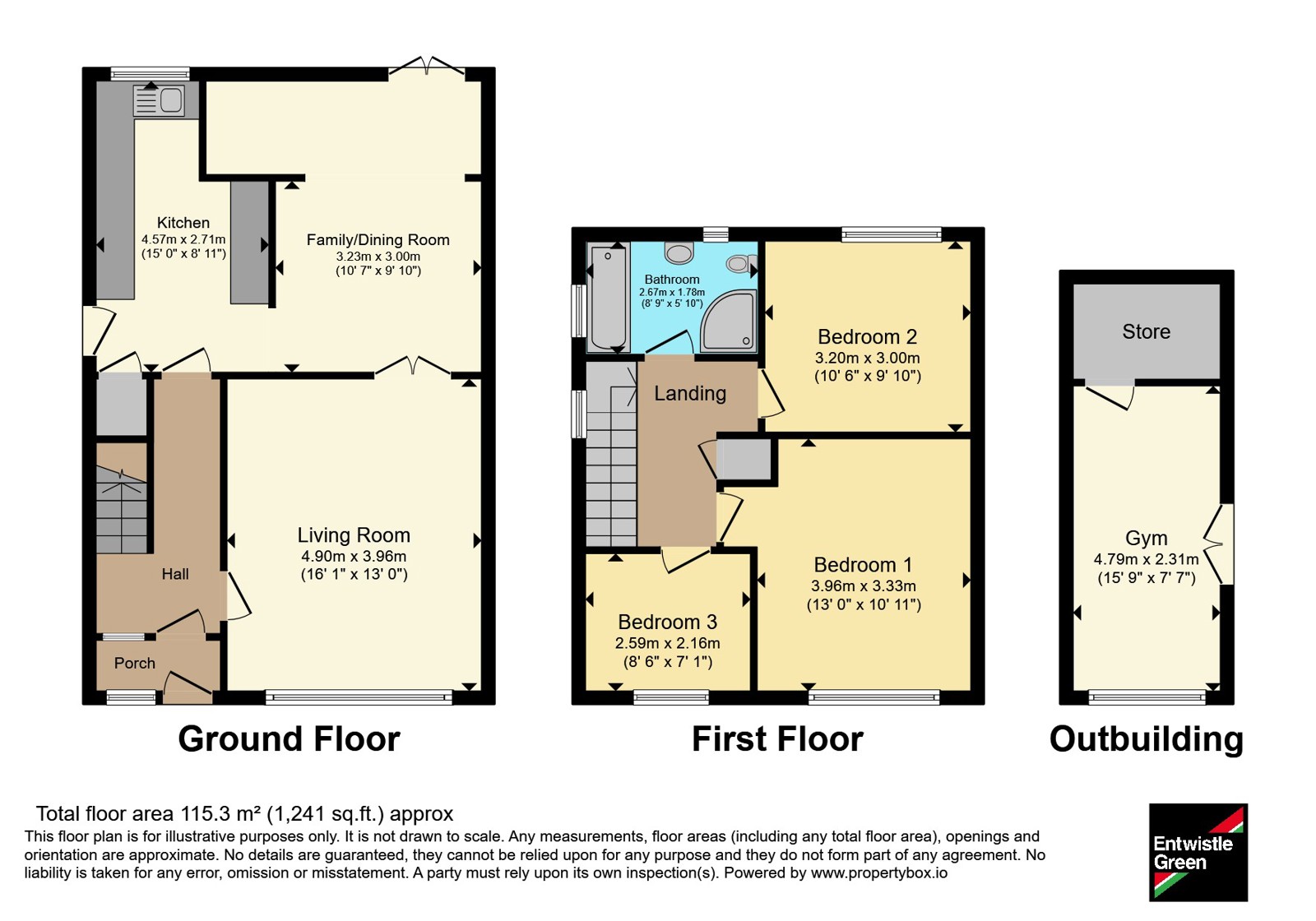 21, Hampton Road, Merseyside floorplan