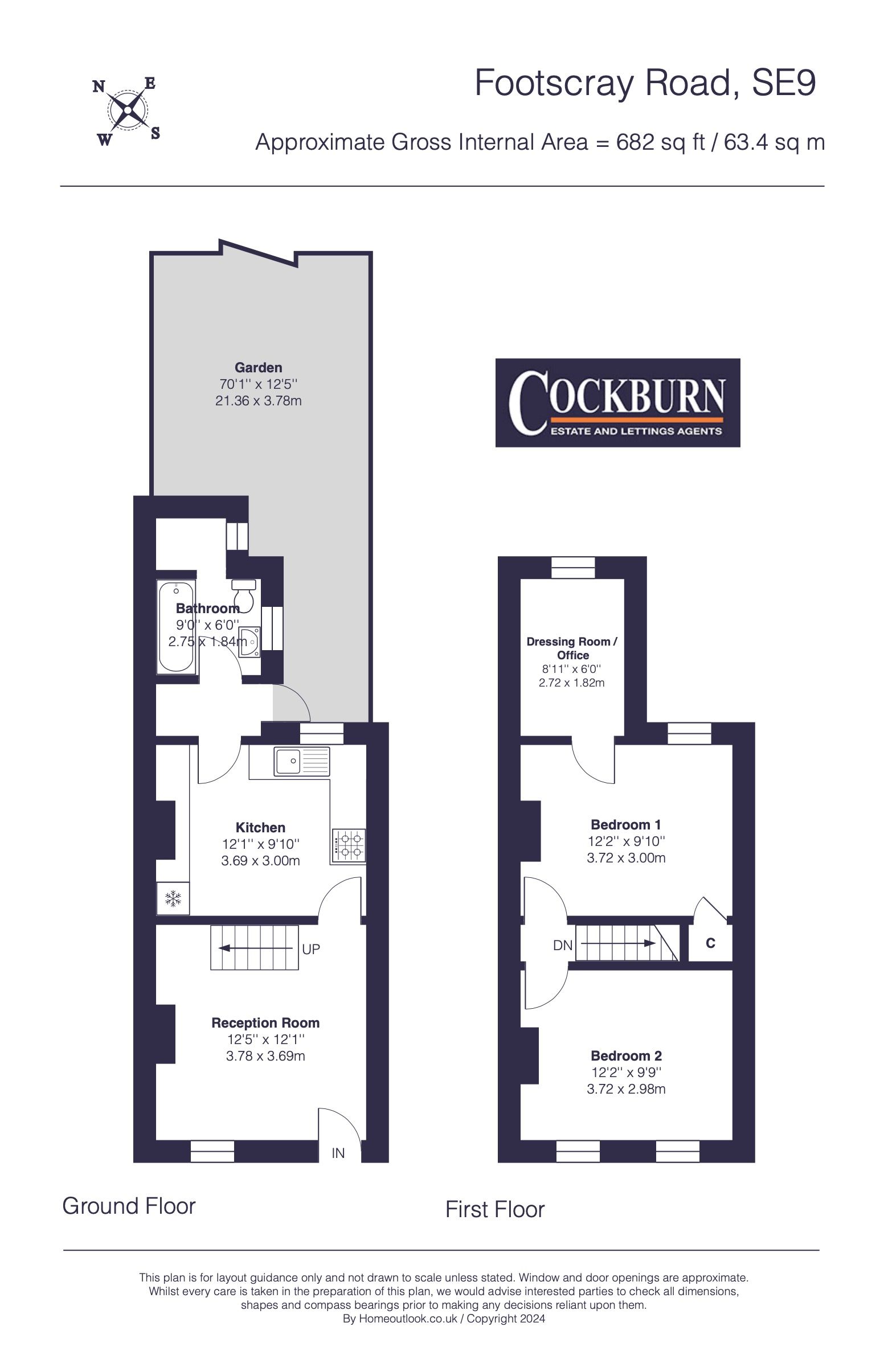 323, Footscray Road, London floorplan