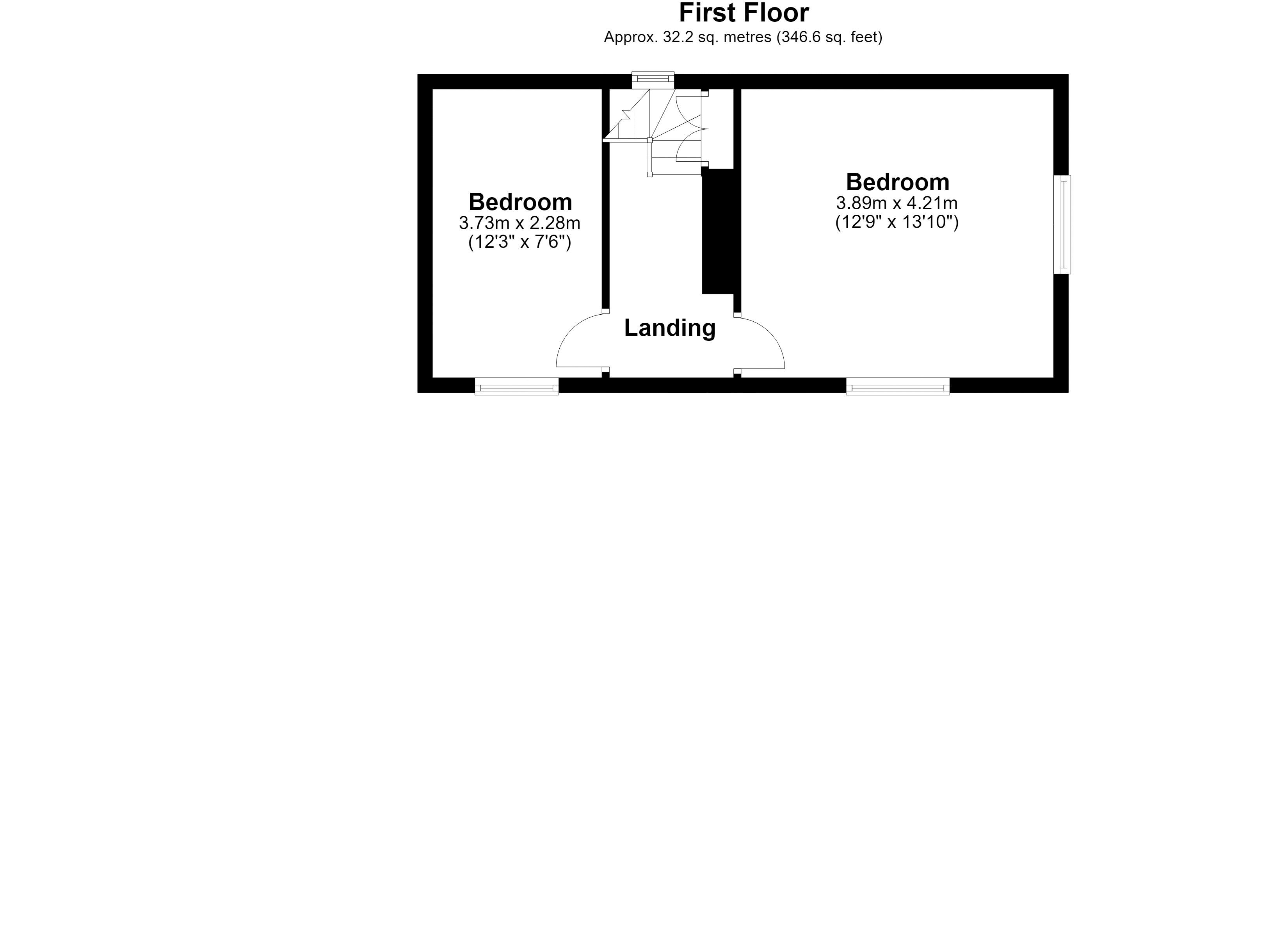 21, Padmans Alley, Broseley floorplan