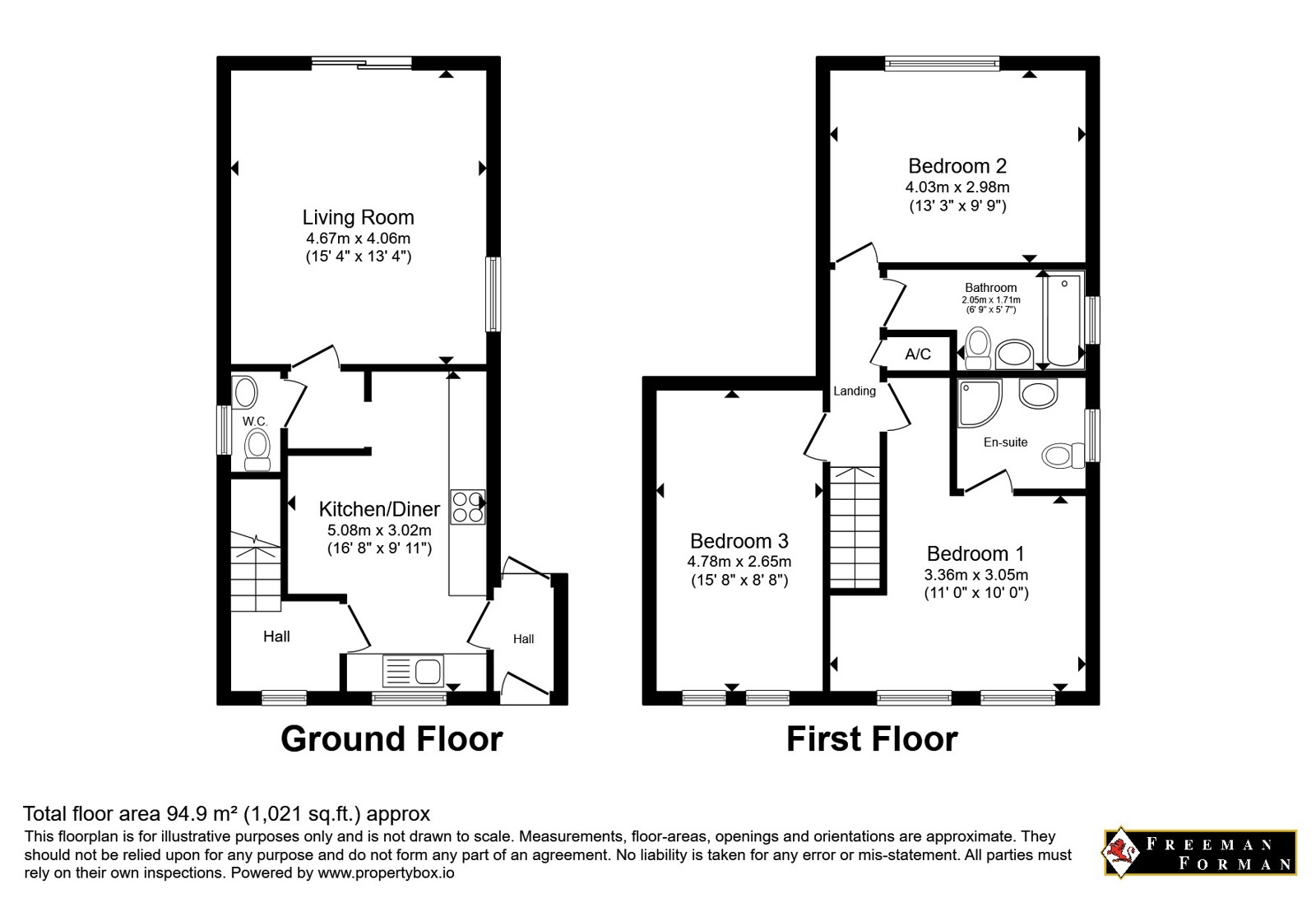 2 Tollgate Cottages,, London Road, Etchingham floorplan