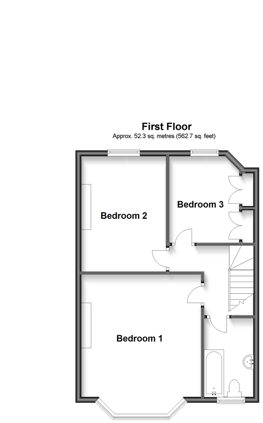 Swinburne Avenue, Broadstairs, Kent CT10, 3 bedroom semidetached house