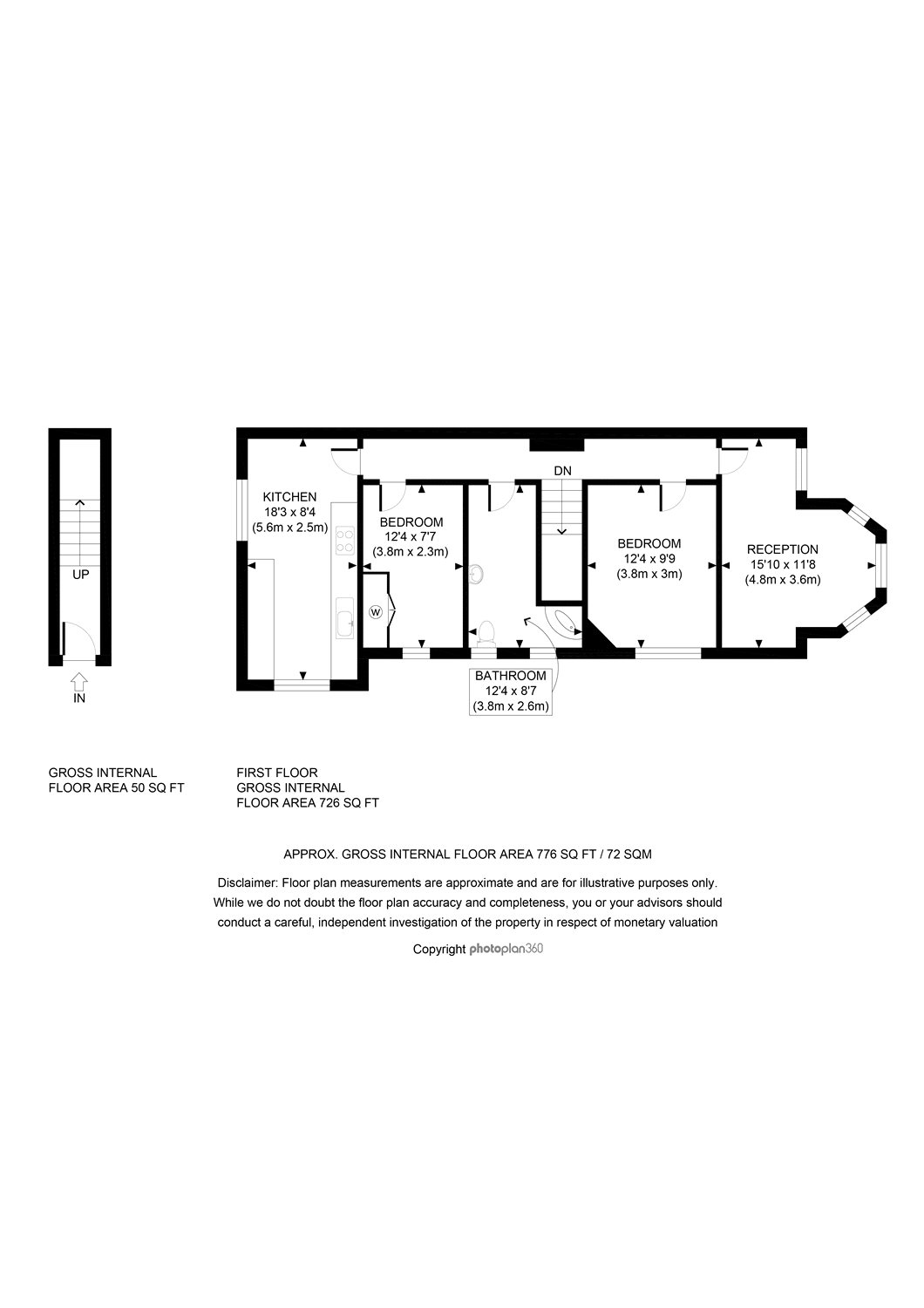 2 Bedrooms Flat to rent in North View Road, Crouch End, London N8