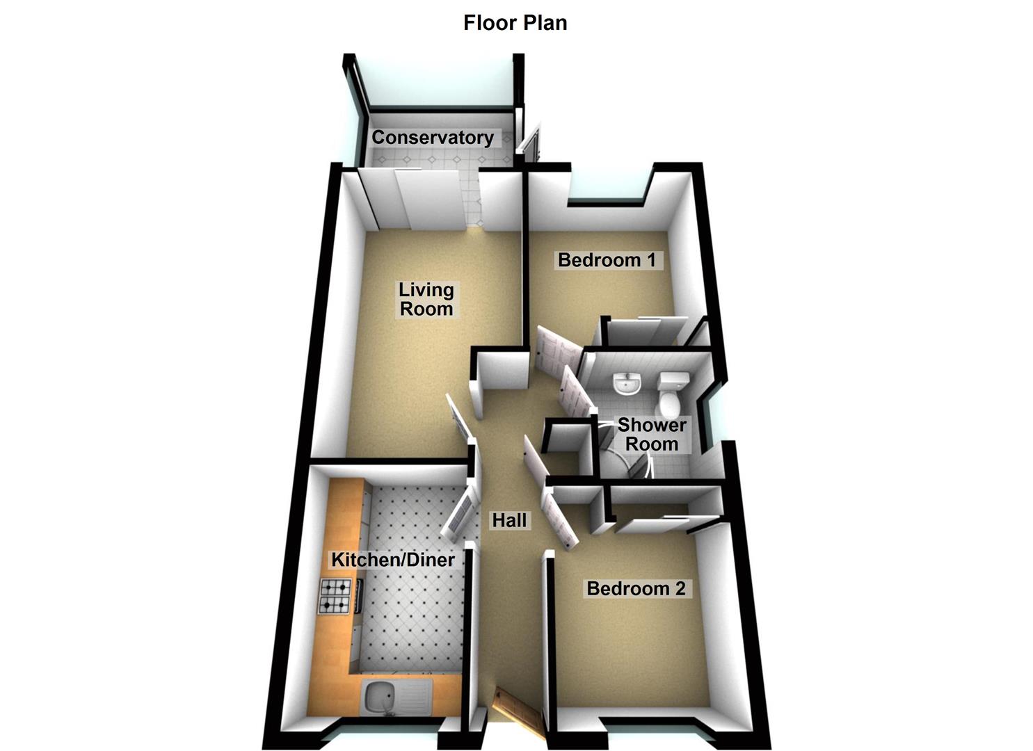 44, Five Arches, Orton Wistow, Peterborough floorplan