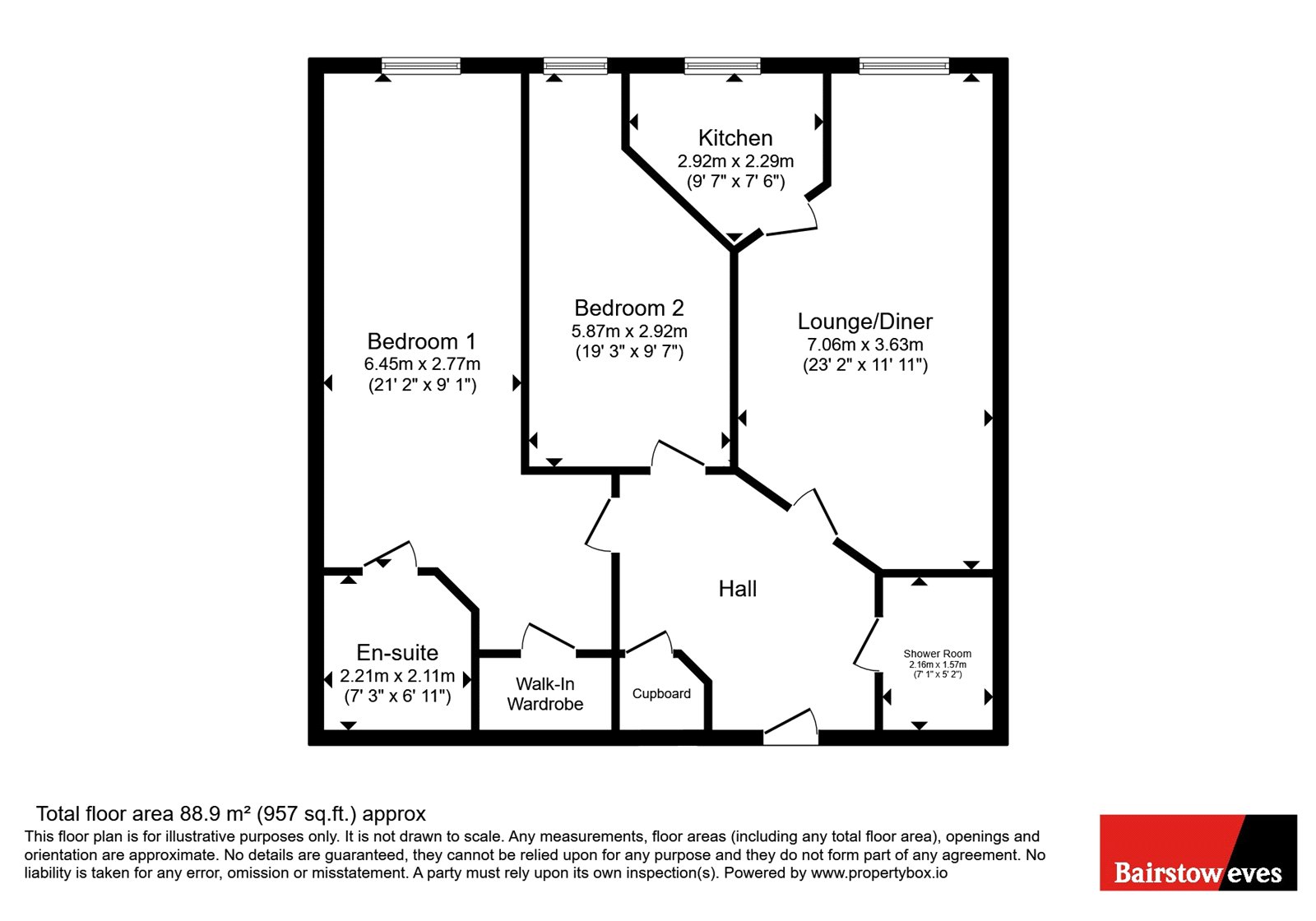 22 Dugdale Court,, Coventry Road, Birmingham floorplan