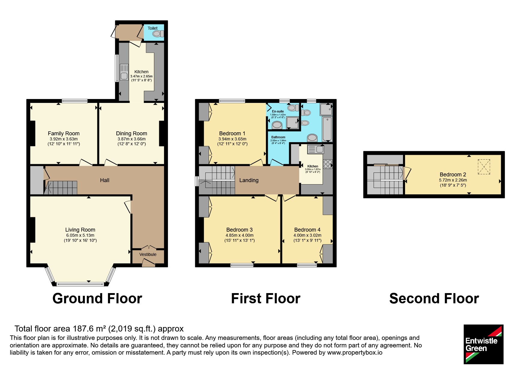 69, Wellington Avenue, Merseyside floorplan