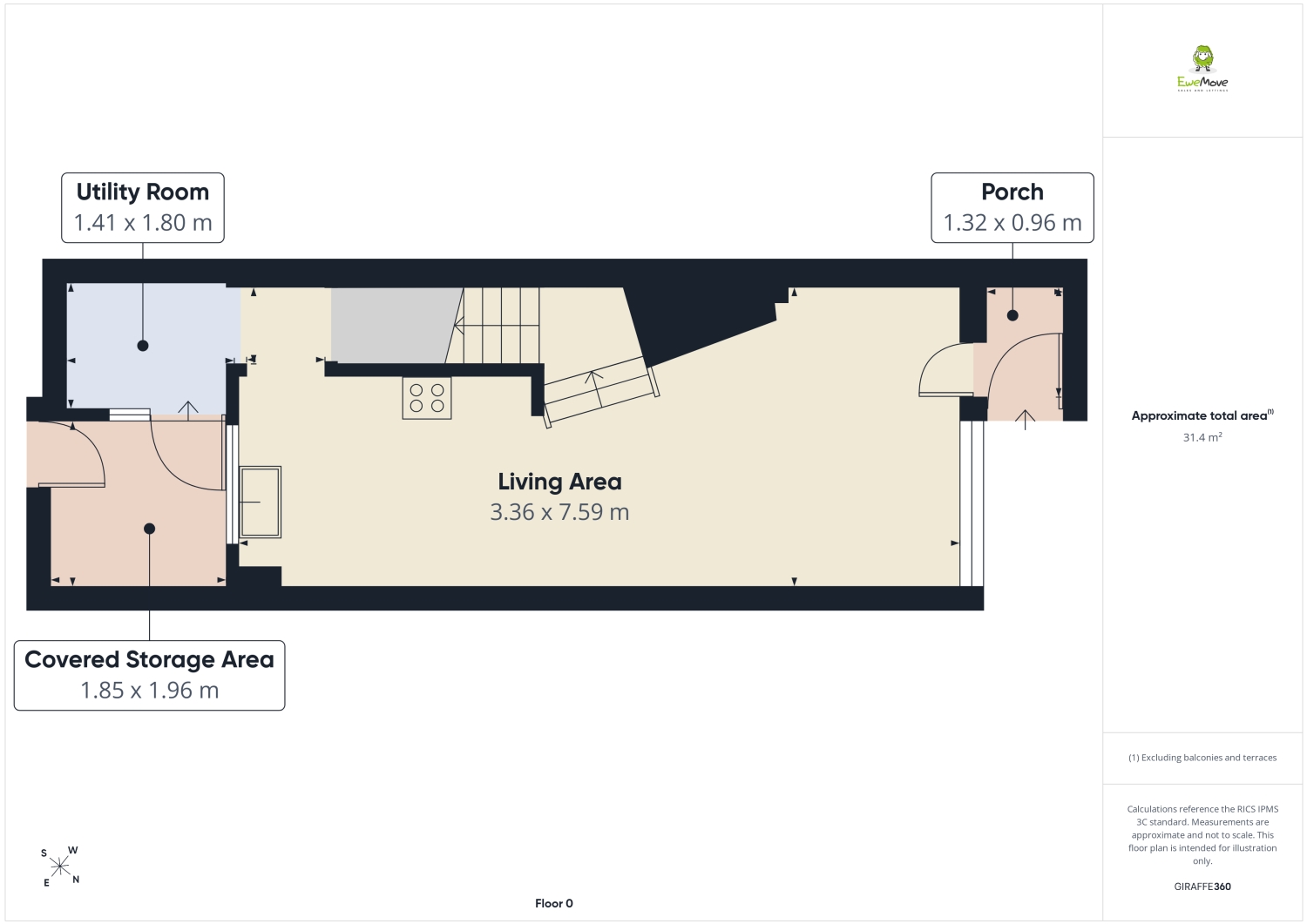 54, Brunel Way, Shrewsbury floorplan