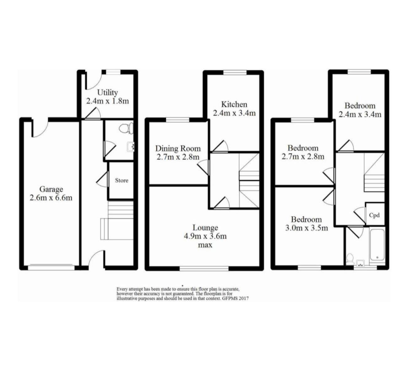 6, Bittern Court, Bradford floorplan