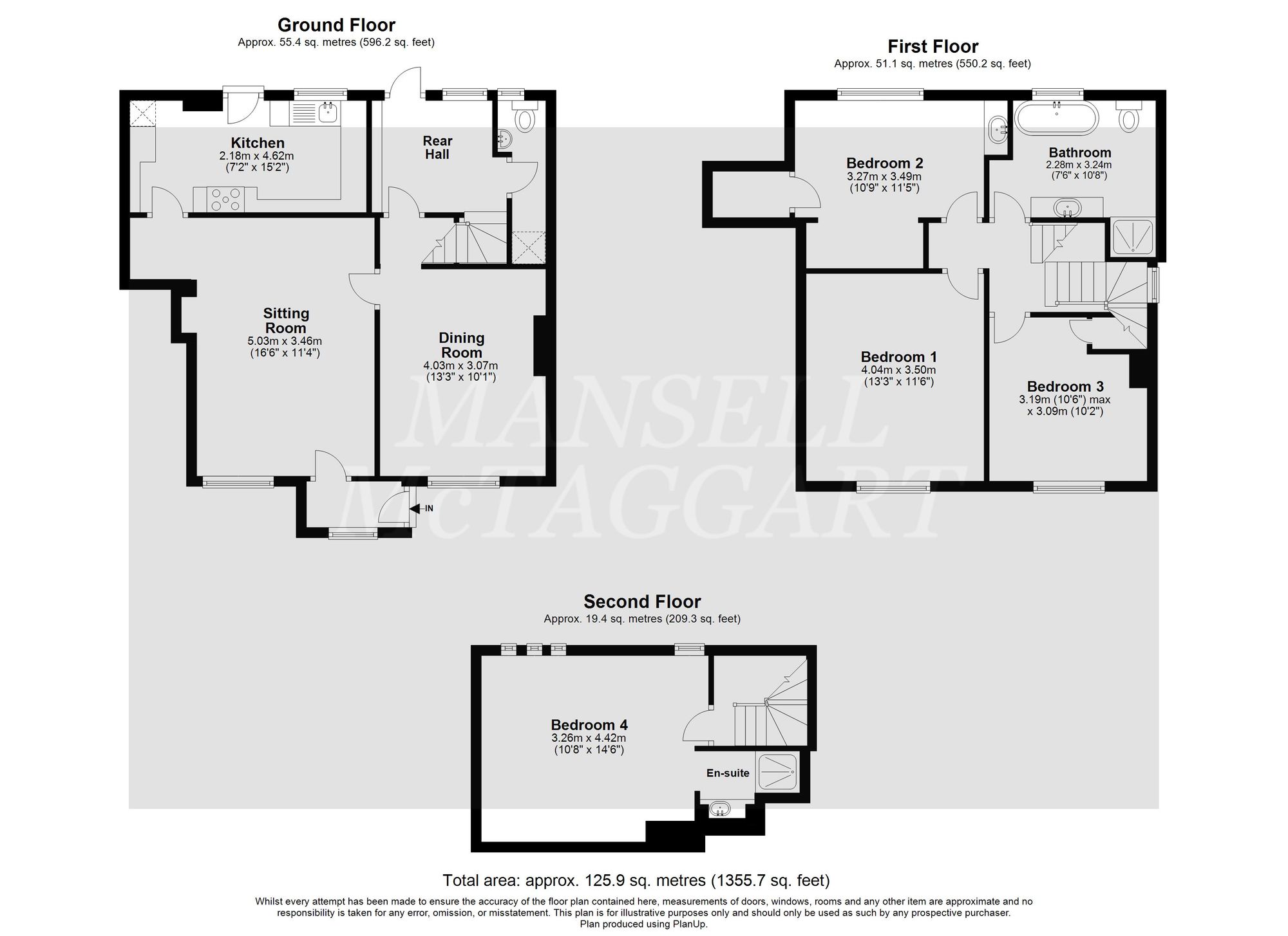 3 The Cottages High Street, Uckfield floorplan