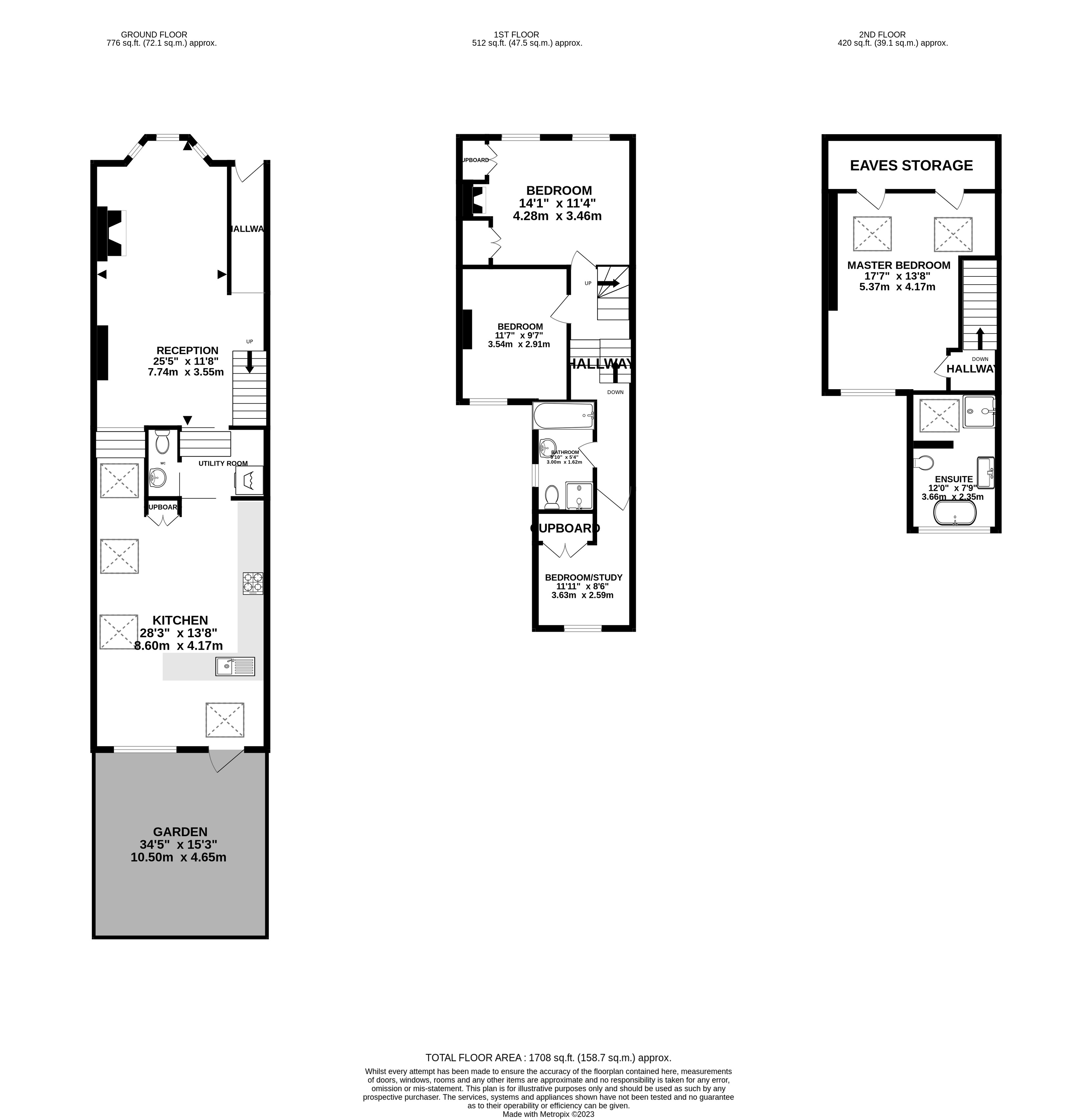 89, Astbury Road, London floorplan