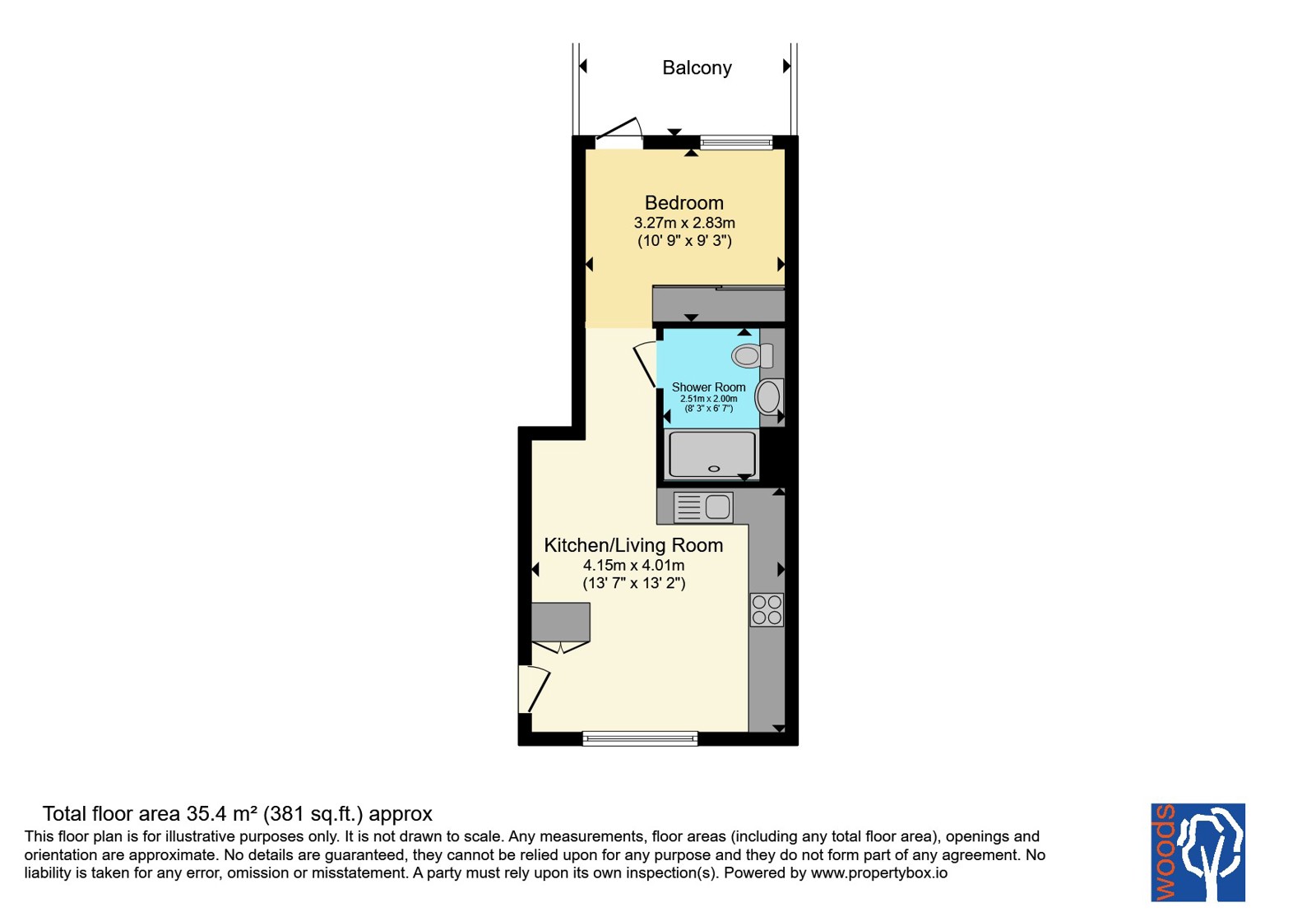 Apartment 5F, Marina Gardens, 50, Martingale Way, Bristol floorplan