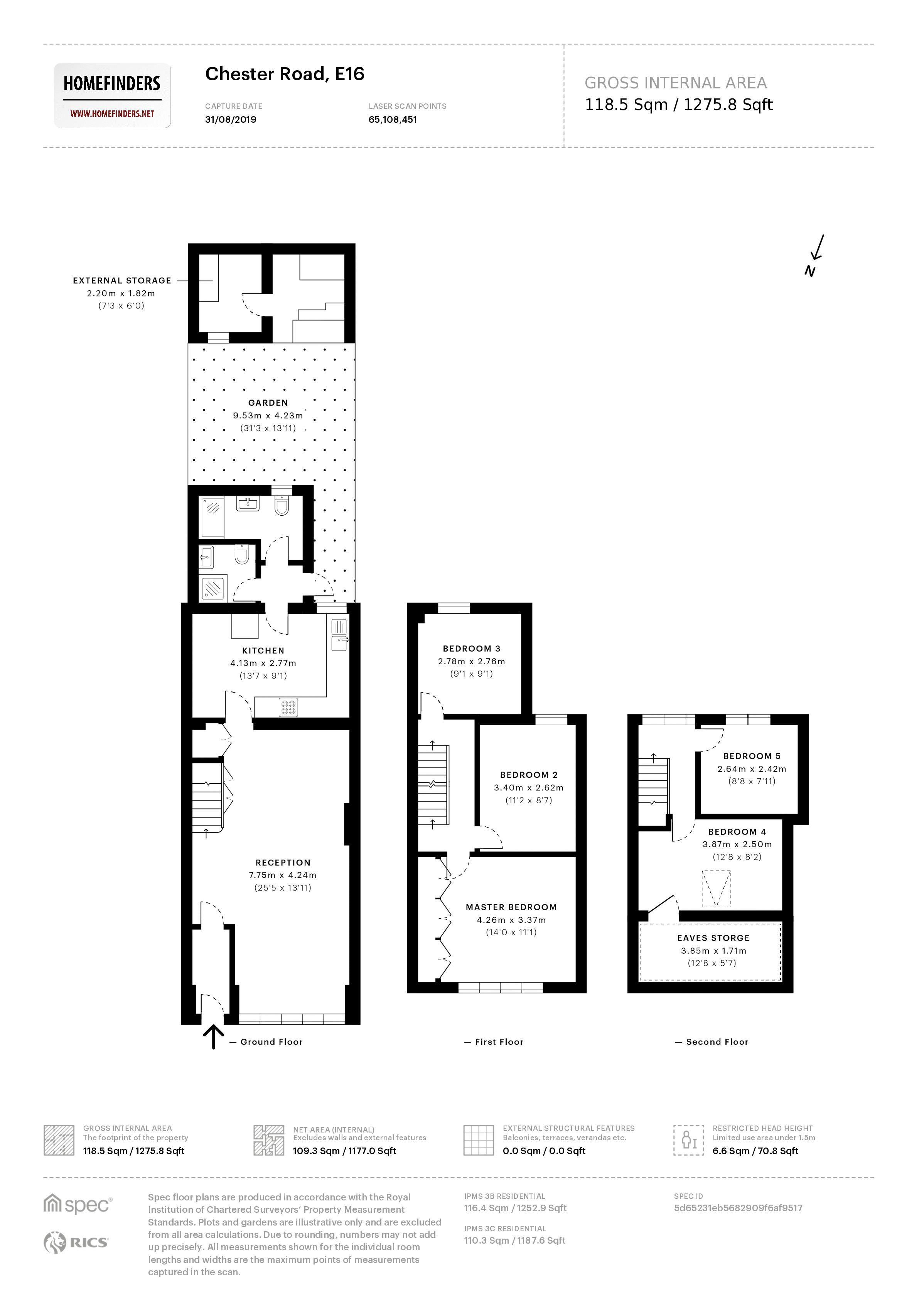 17,, Chester Road, Greater London floorplan