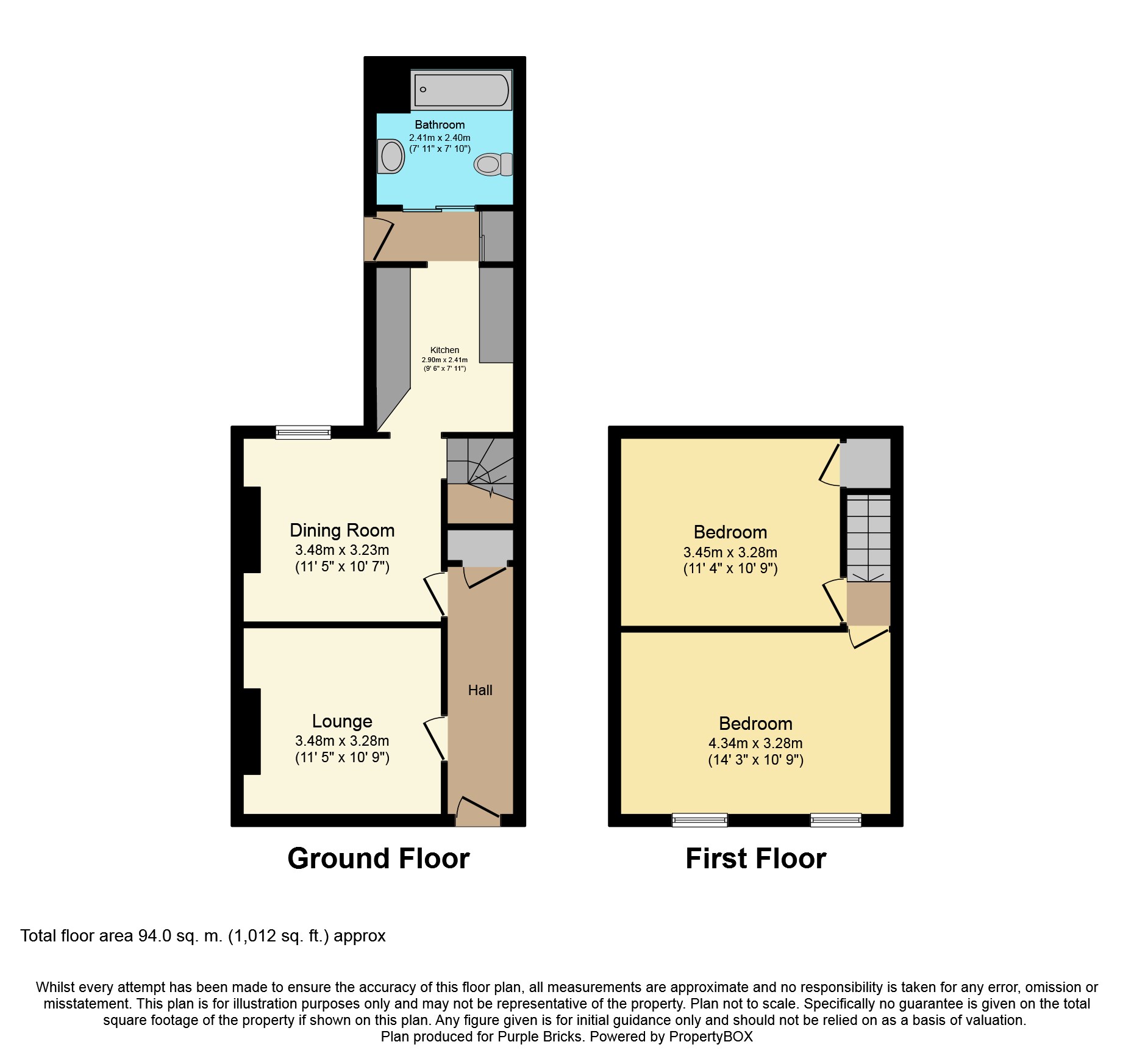2 Bedrooms Terraced house for sale in Thornhill Street, Cardiff CF5