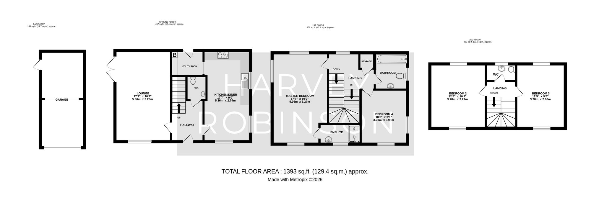 1 Jackson Walk, Huntingdon floorplan