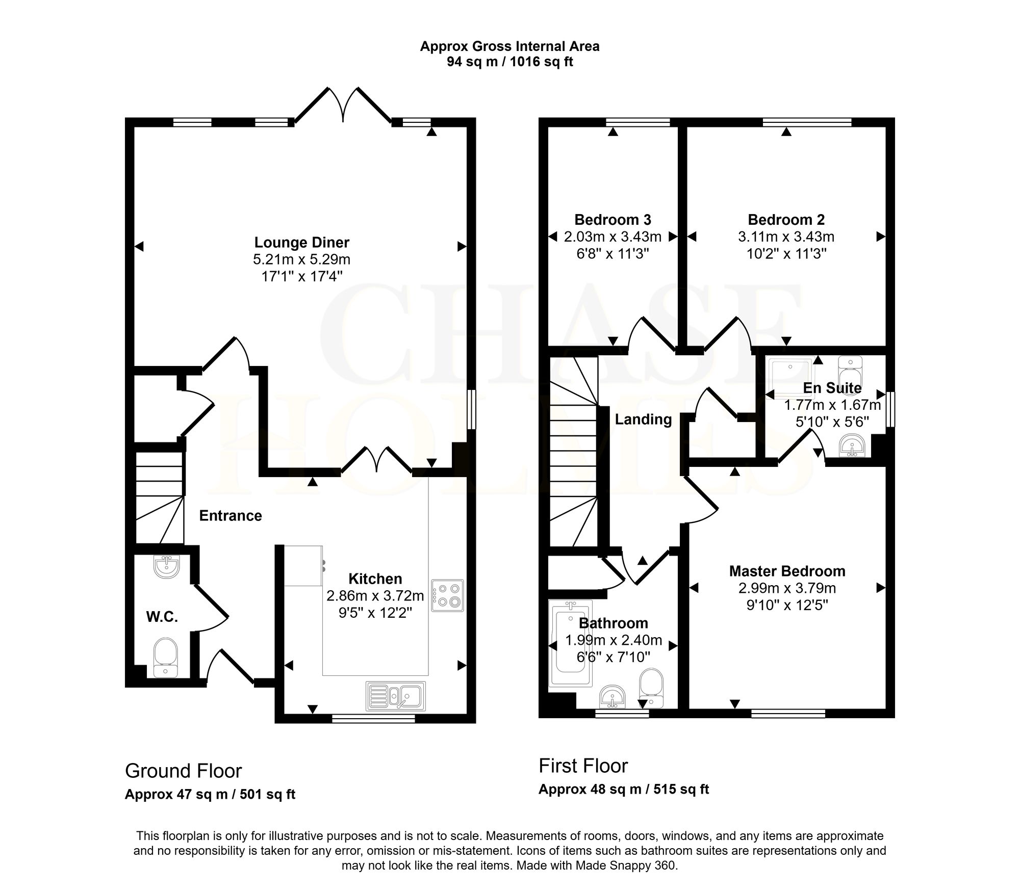12 Nightingale Avenue, Hebburn floorplan