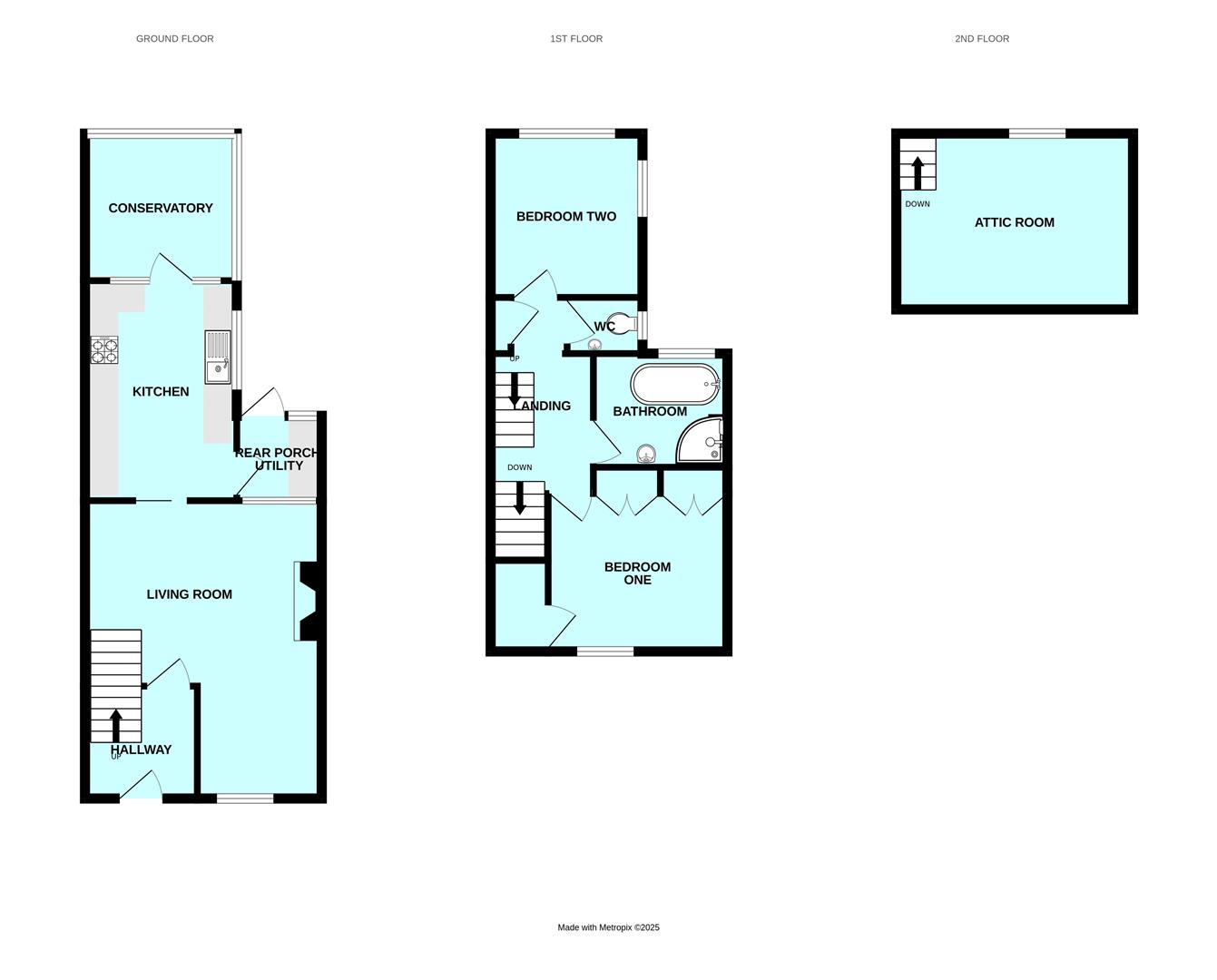 5, Railway View, Plymouth floorplan