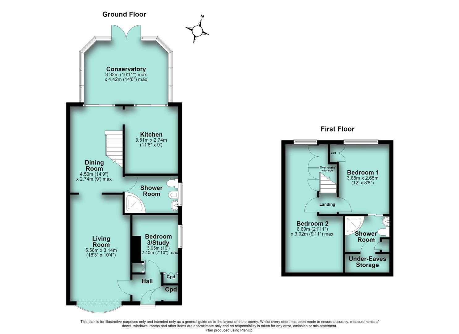 100, Roche Way, Wellingborough floorplan