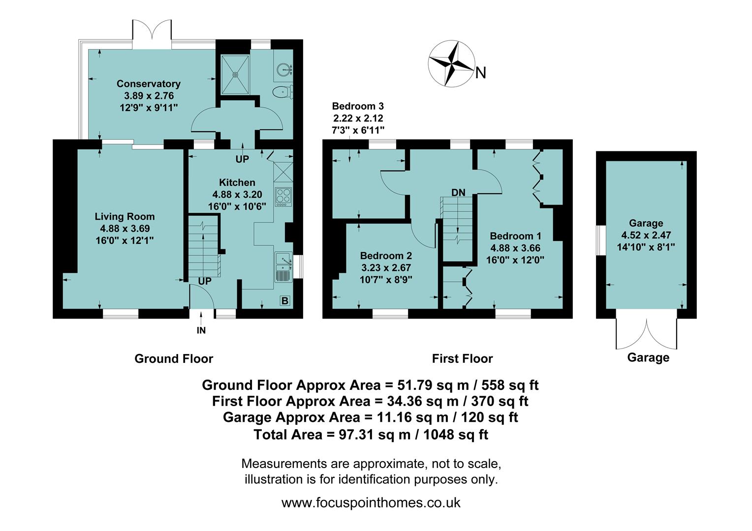 10, St. Georges Crescent, Banbury floorplan