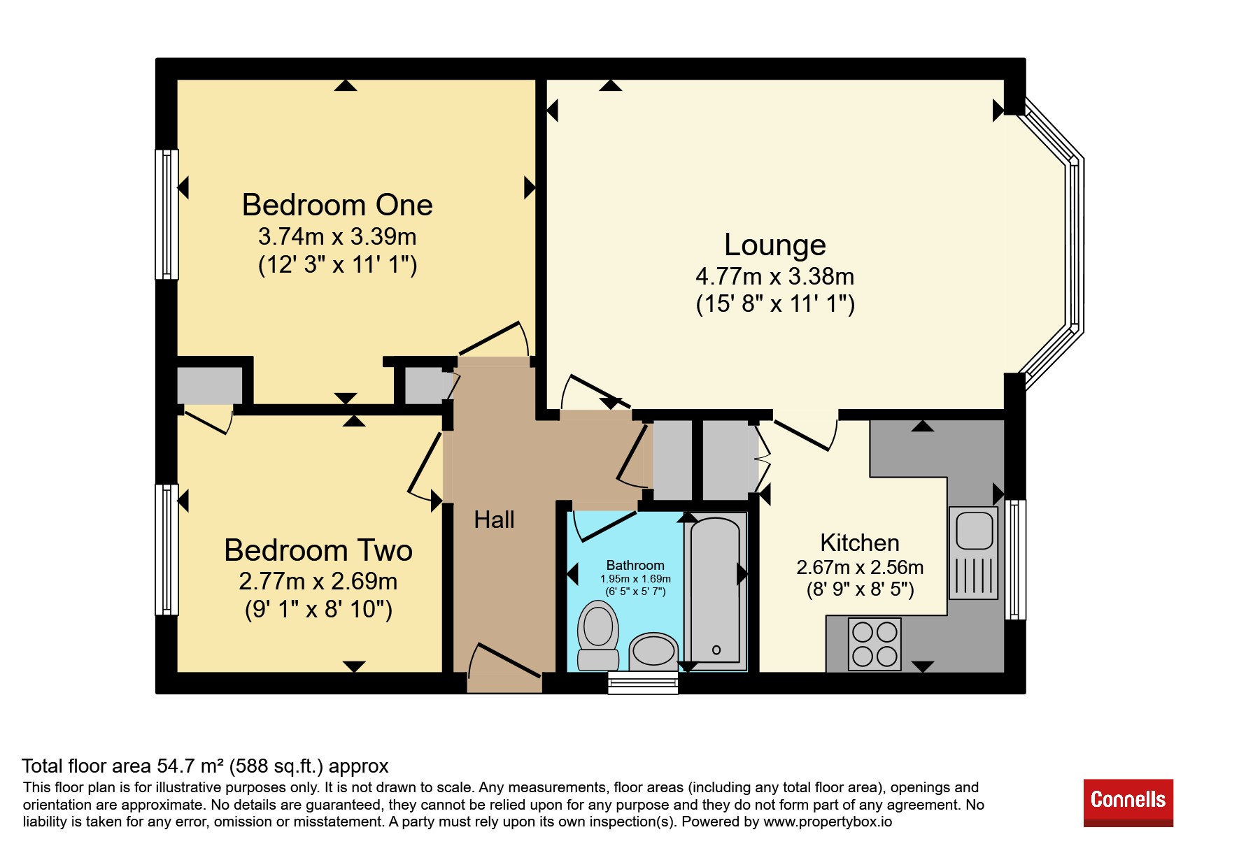 19, Claremont Avenue, Gillingham floorplan