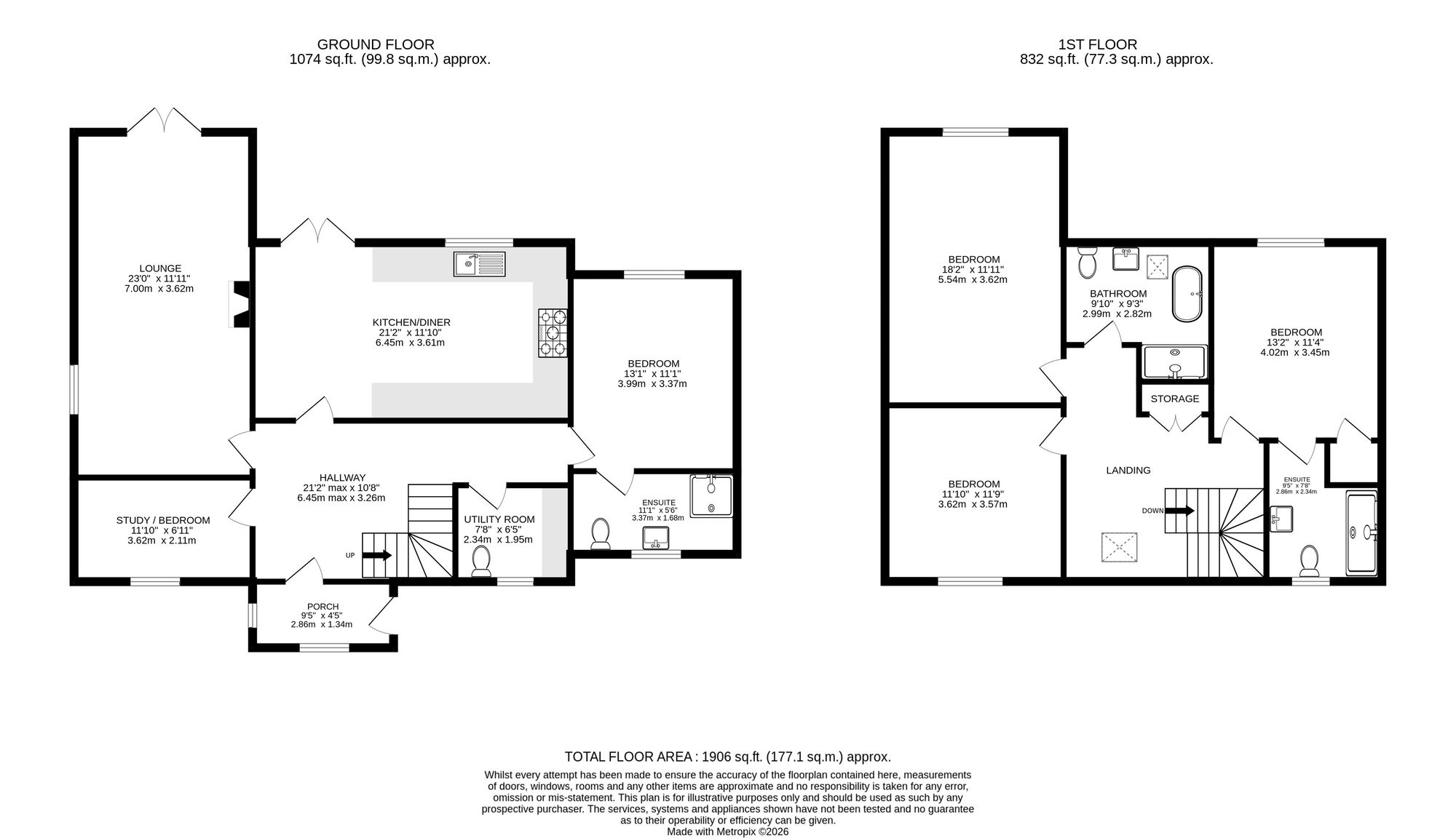 Rainbows End New Road, Haverfordwest floorplan