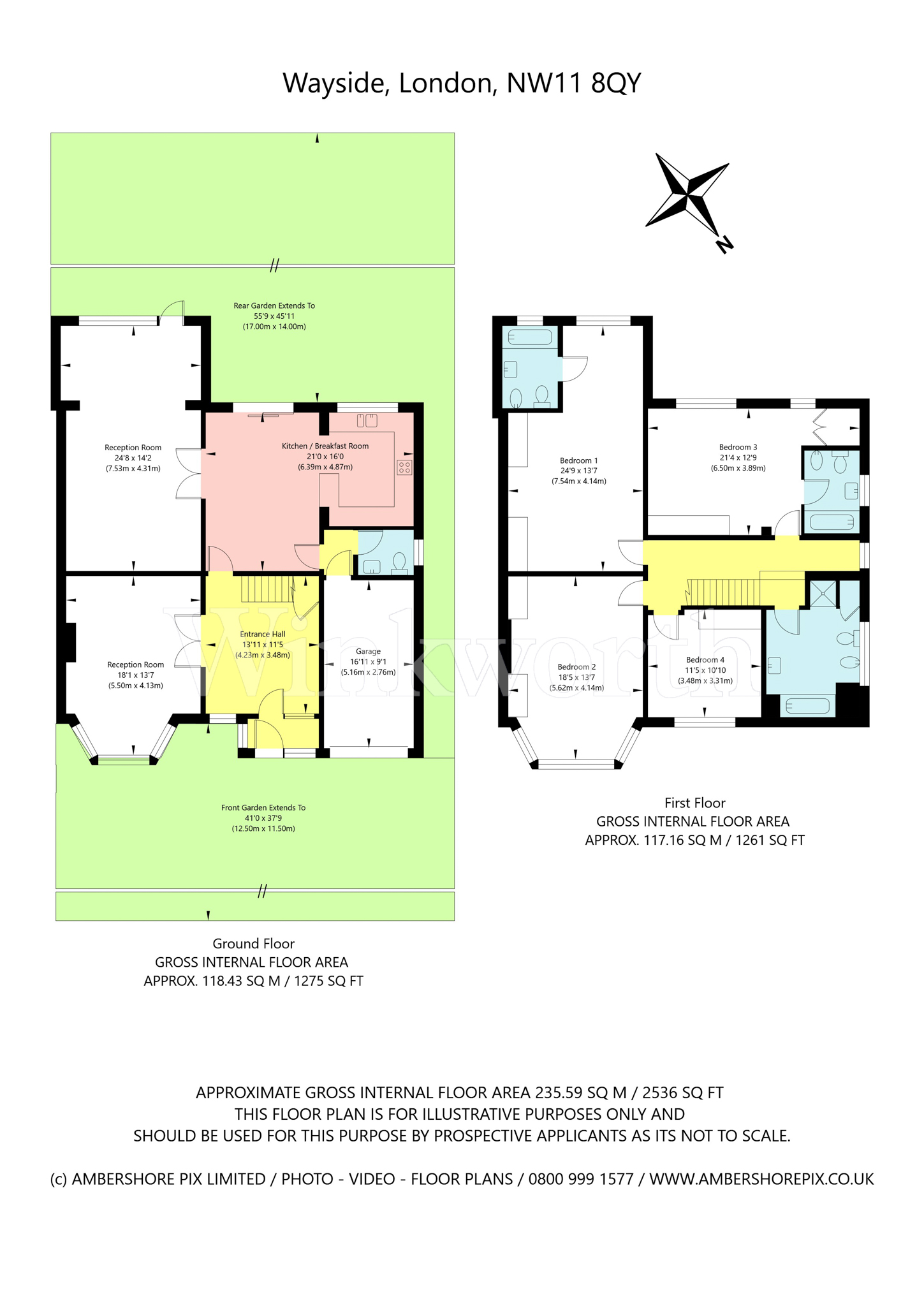 Bellingdon,, Wayside, London floorplan