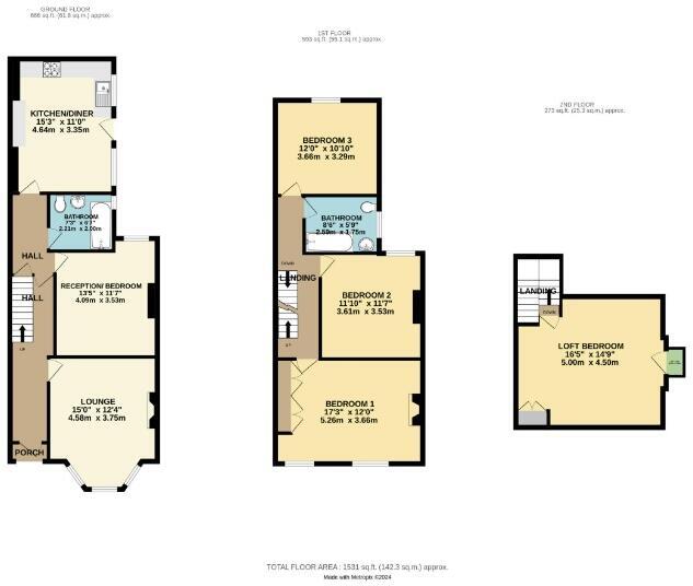 9 9, Albert Road, Manchester floorplan