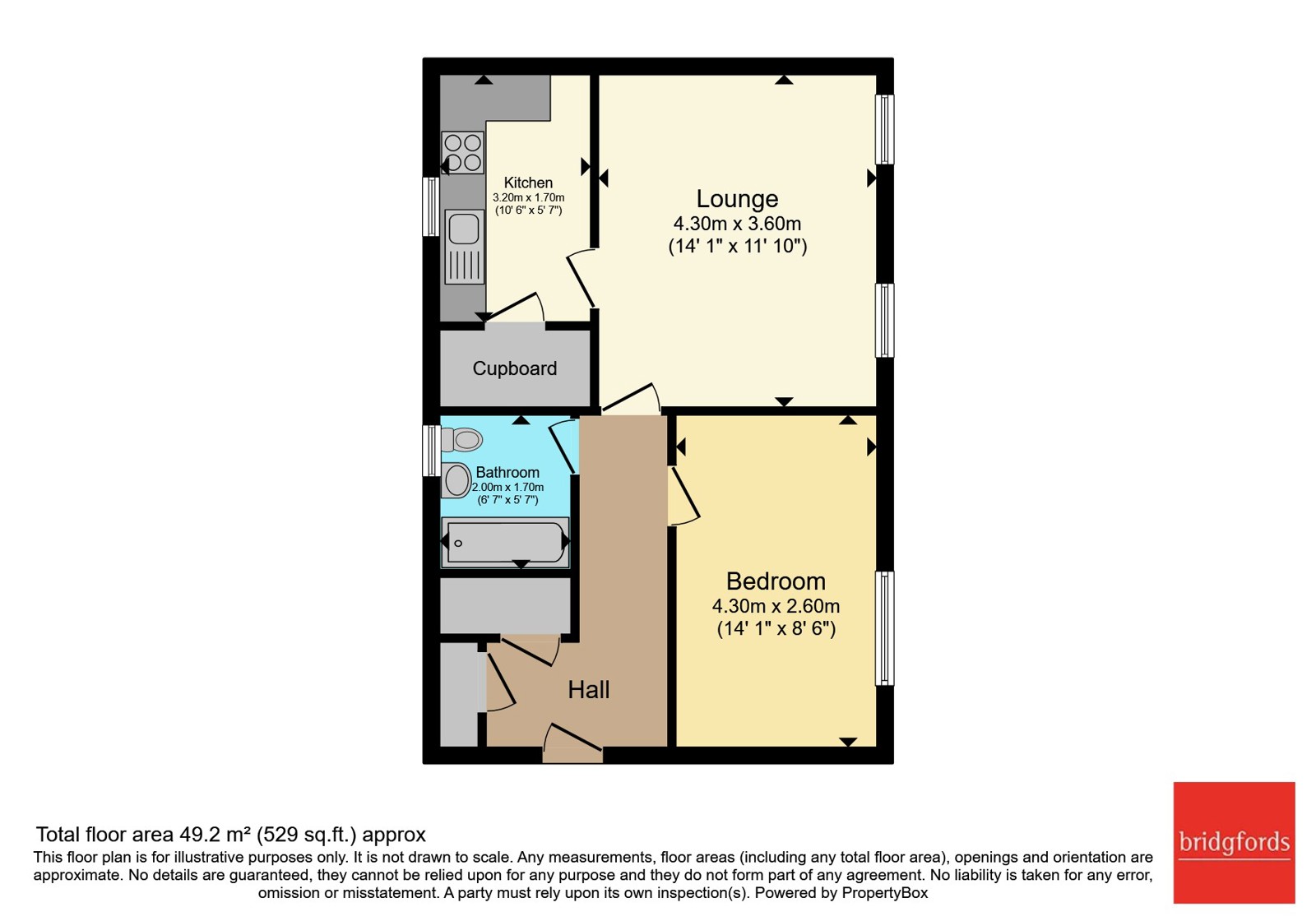50, Petteril, Tyne and Wear floorplan