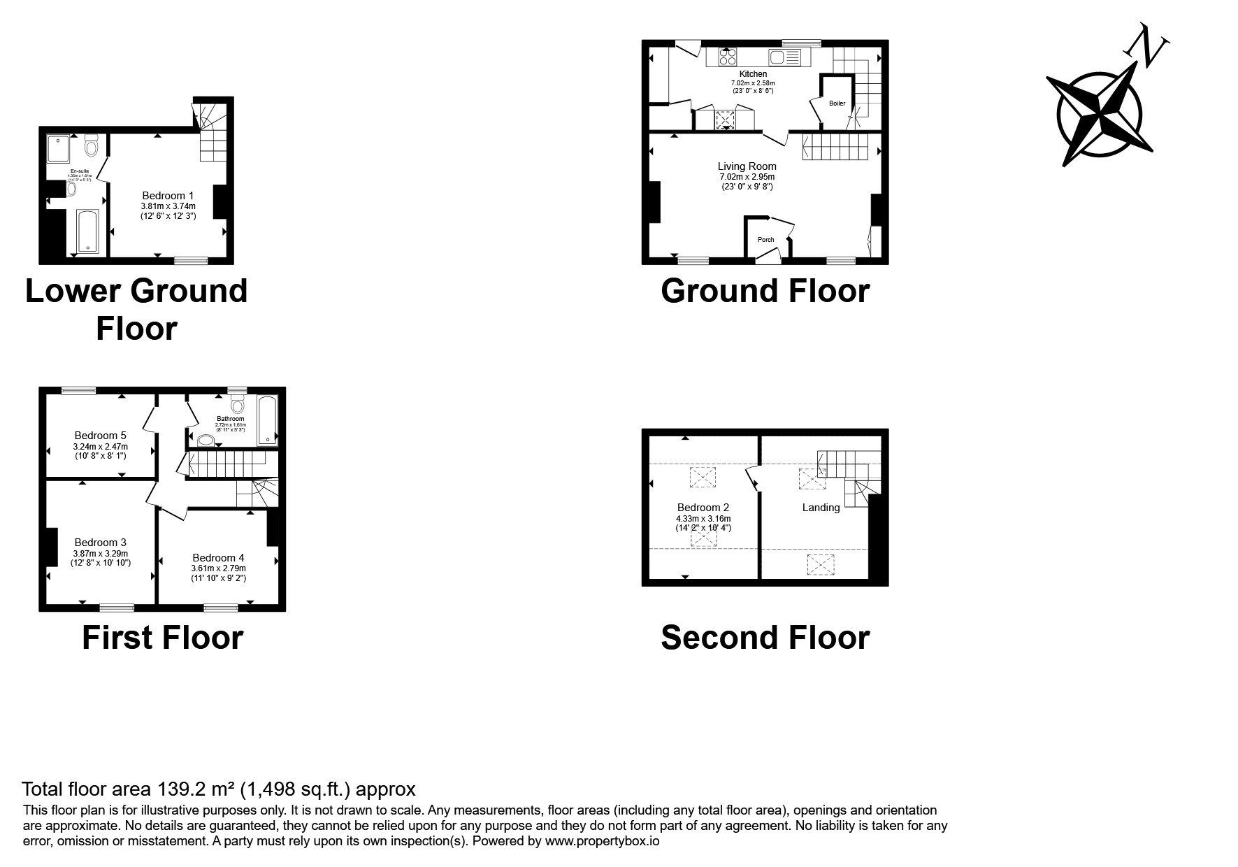 4, Elder Bank, Bradford floorplan