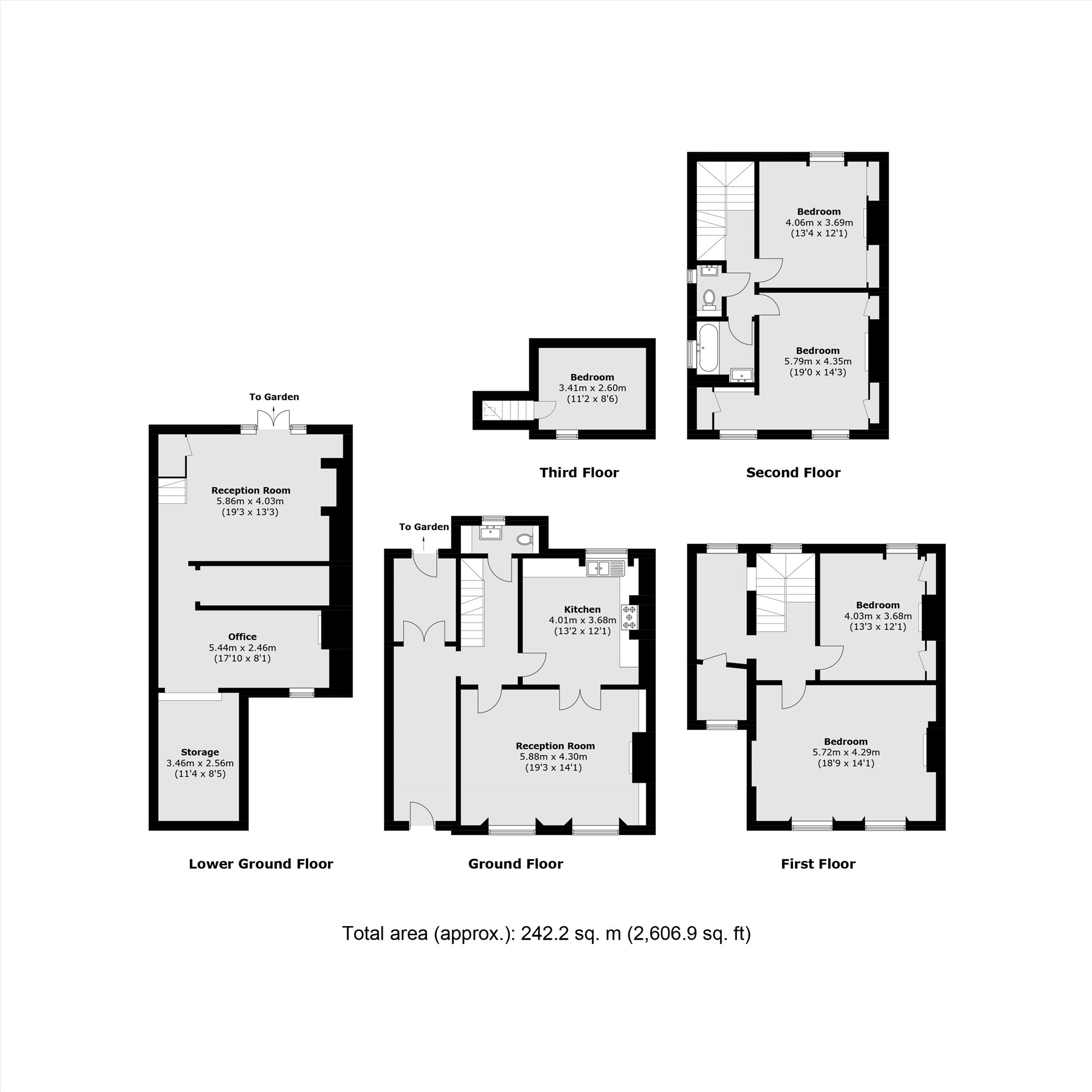 41, Vanbrugh Park, London floorplan