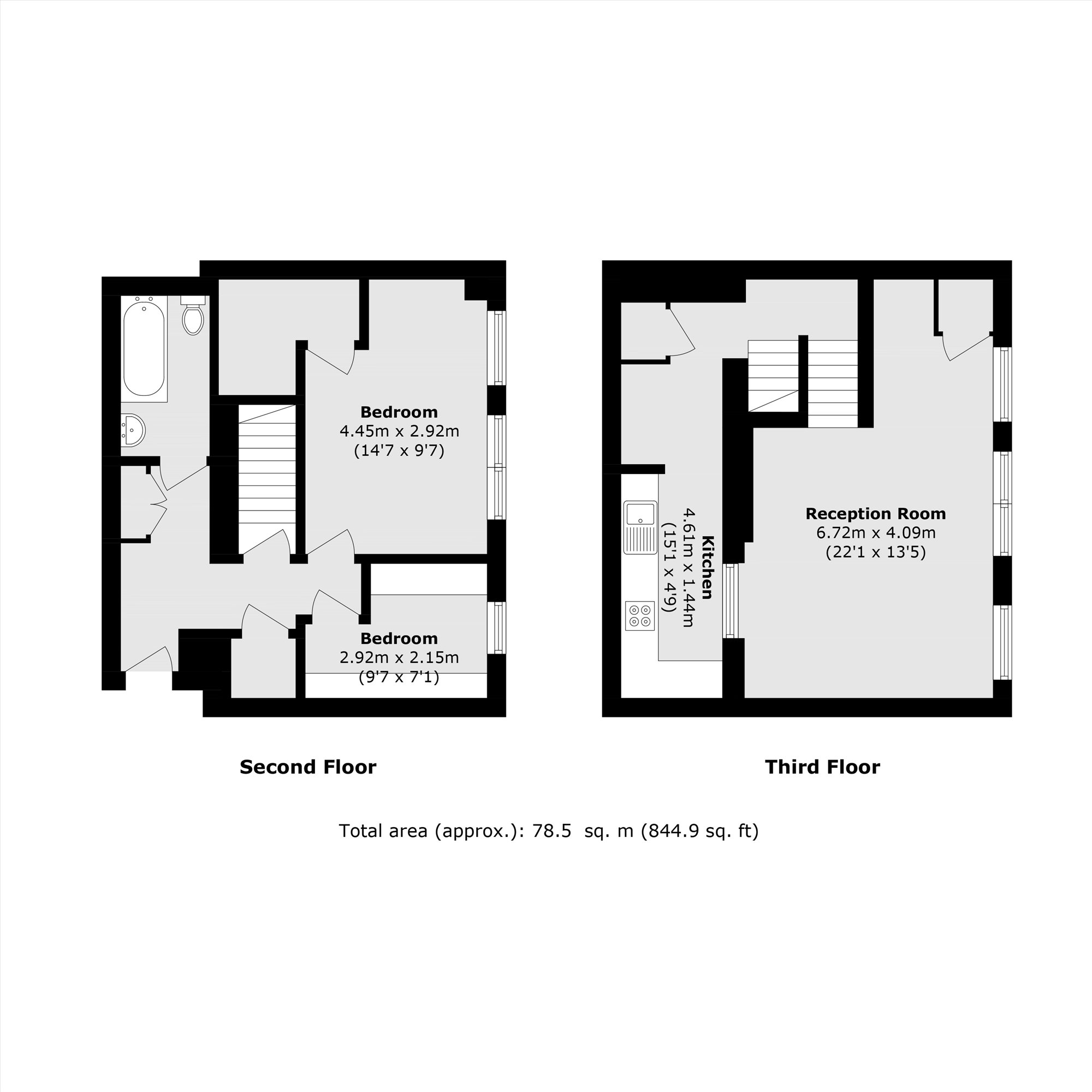 Flat 35, Bow Brook House, Gathorne Street, London floorplan