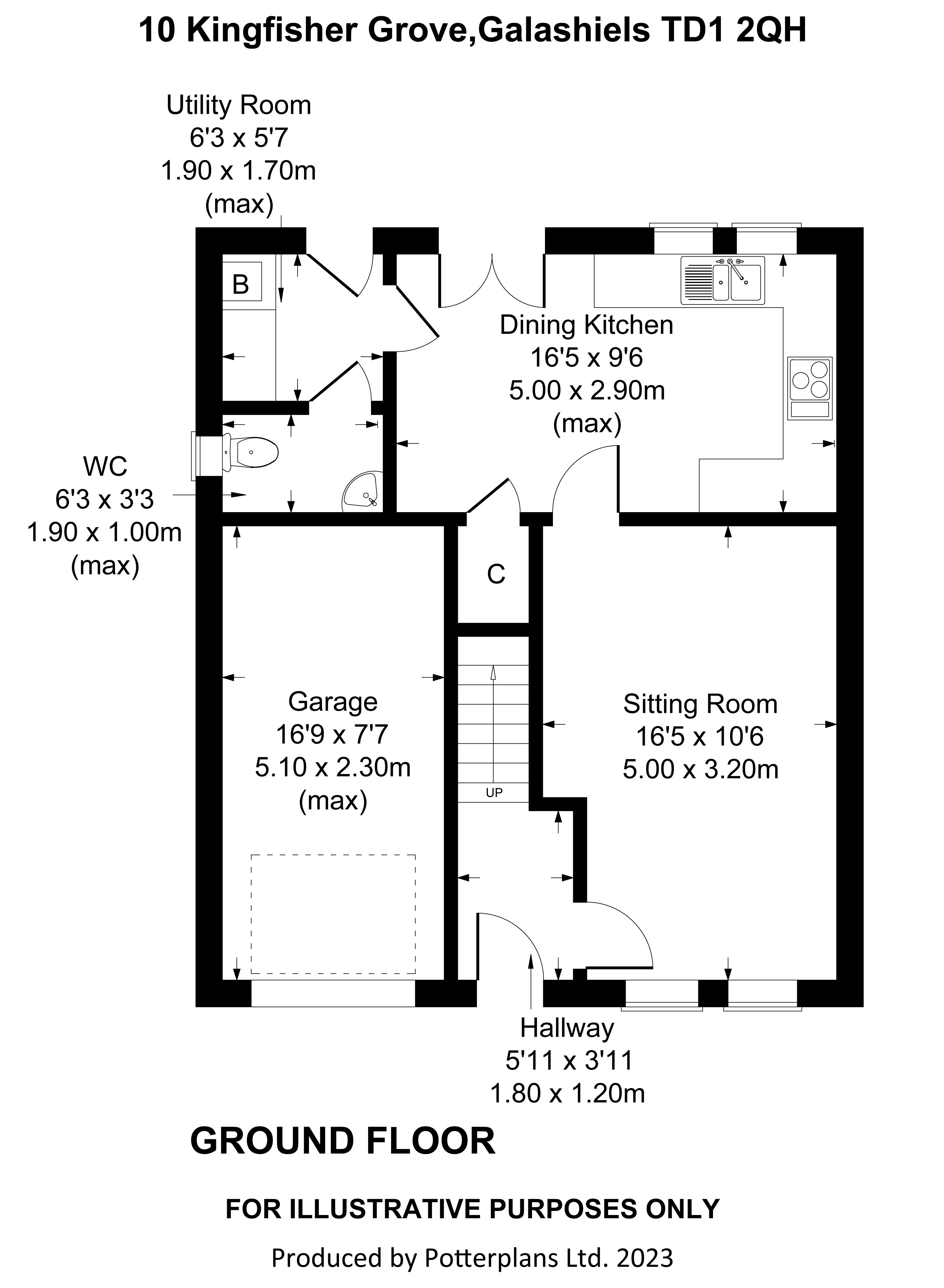 Kingfisher Grove, Galashiels TD1, 4 bedroom detached house for sale
