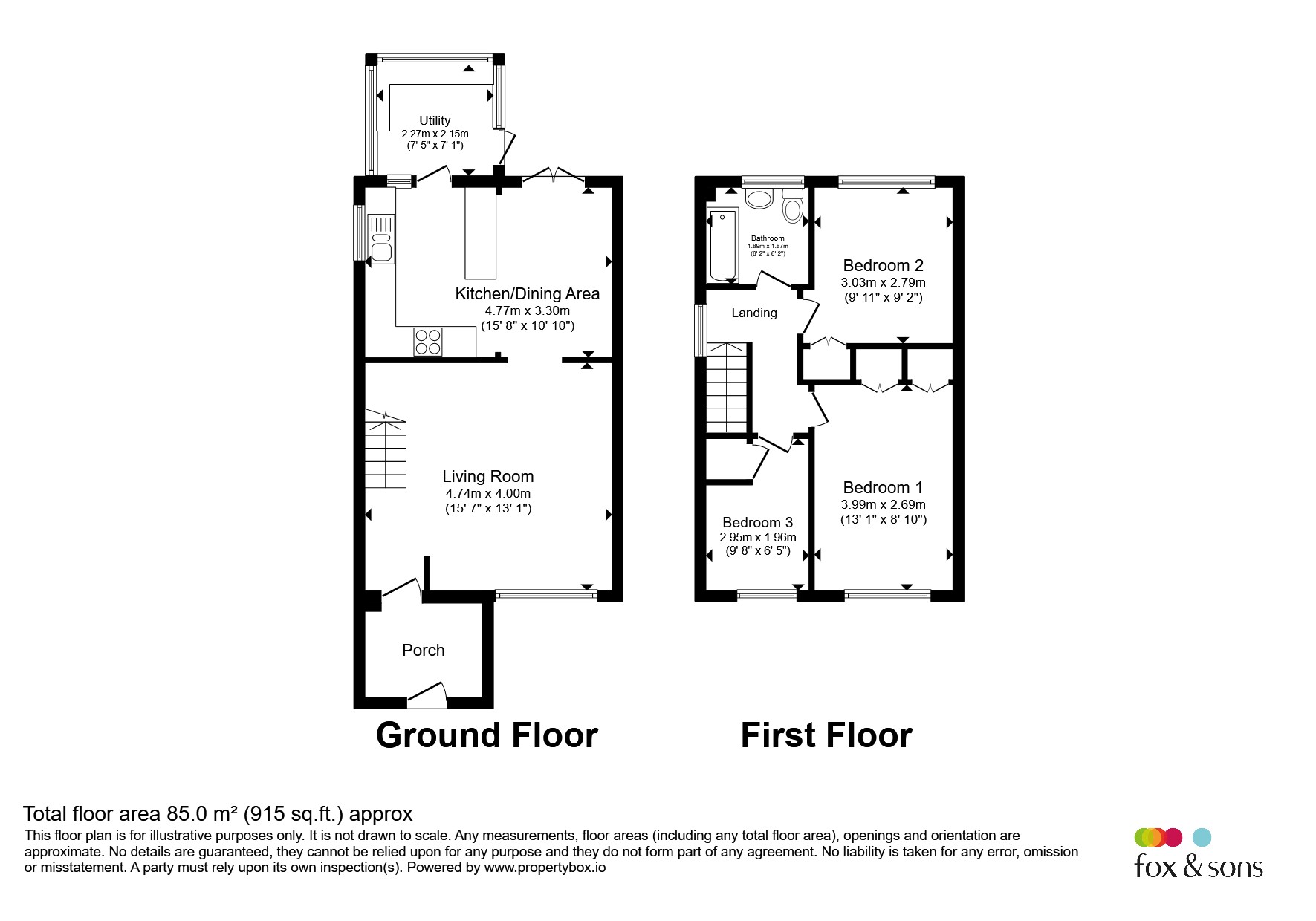 12, Woodlands Road, Bognor Regis floorplan