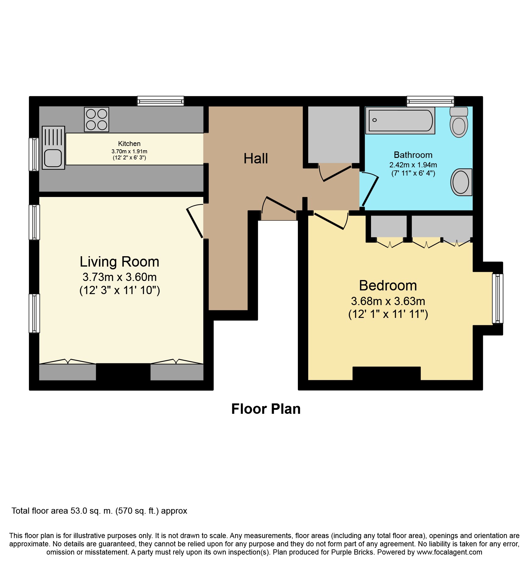 1 Bedrooms Flat for sale in 45 Lammas Park Road, Ealing W5