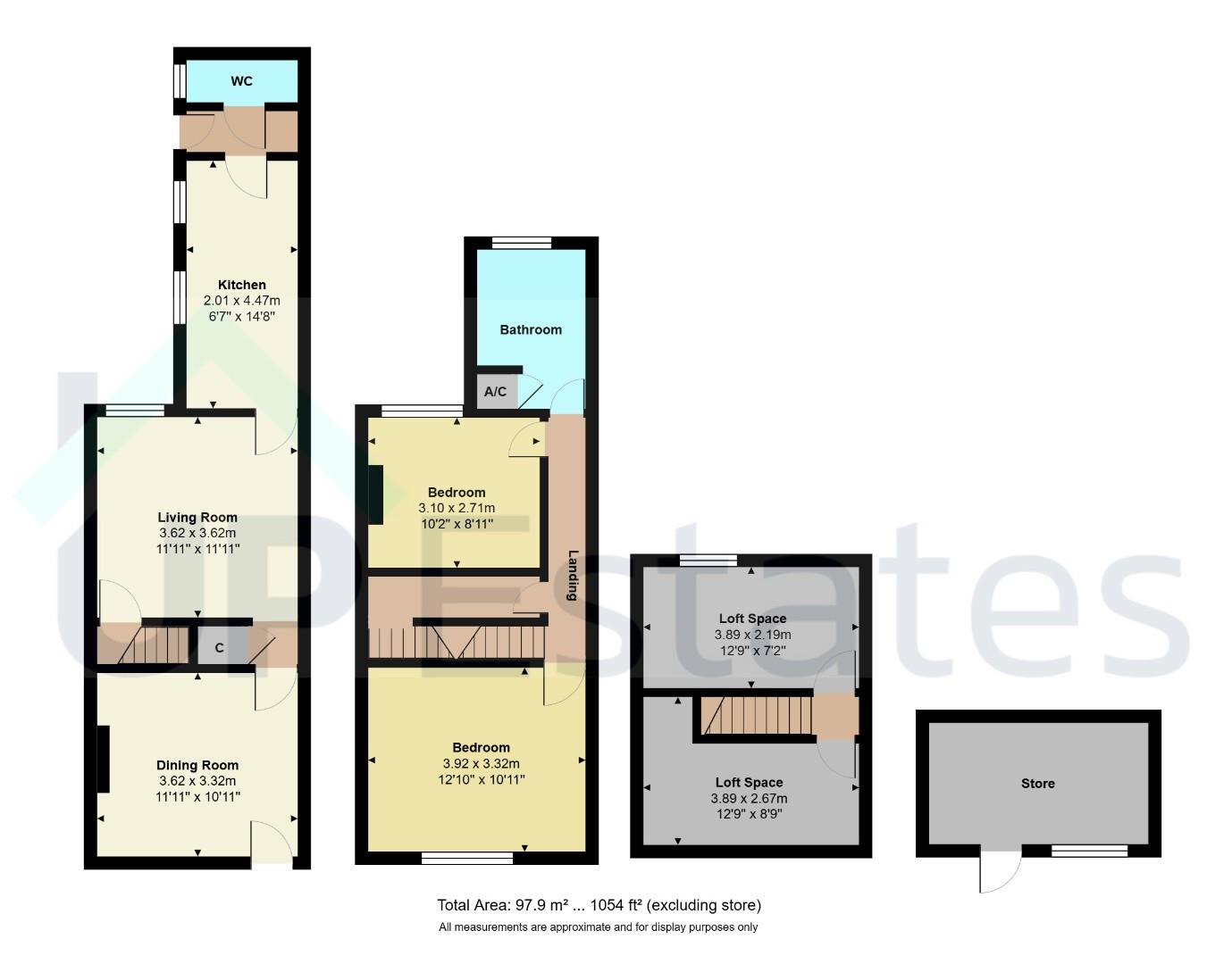 8, Toler Road, Nuneaton floorplan