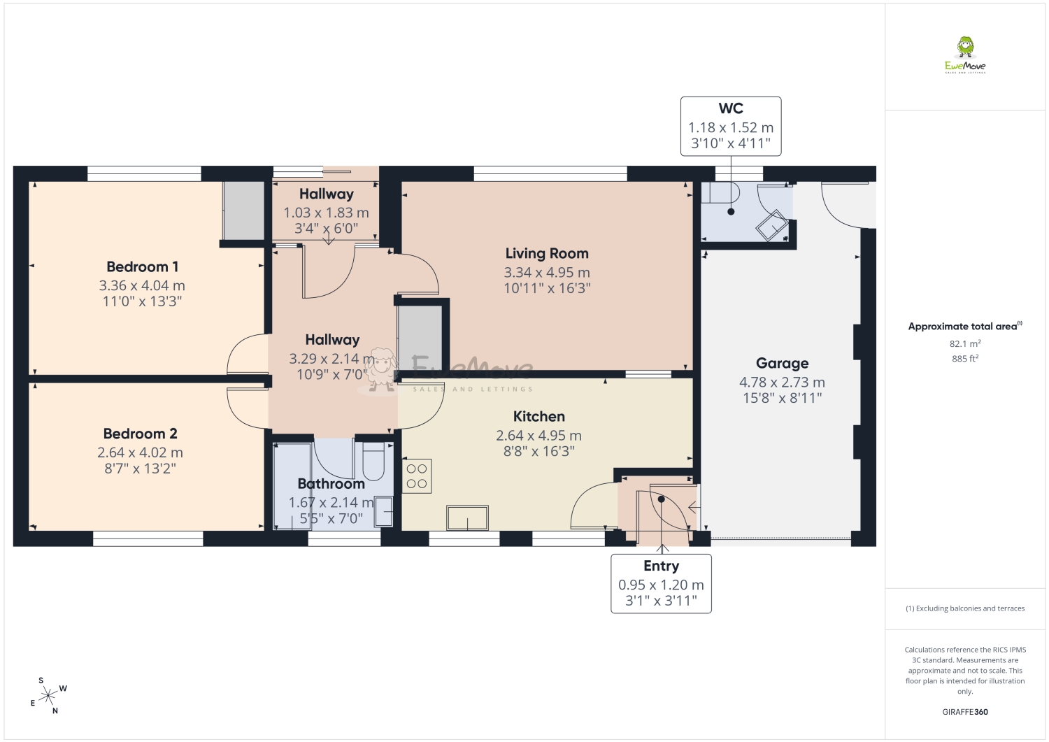 West Park, South Molton floorplan