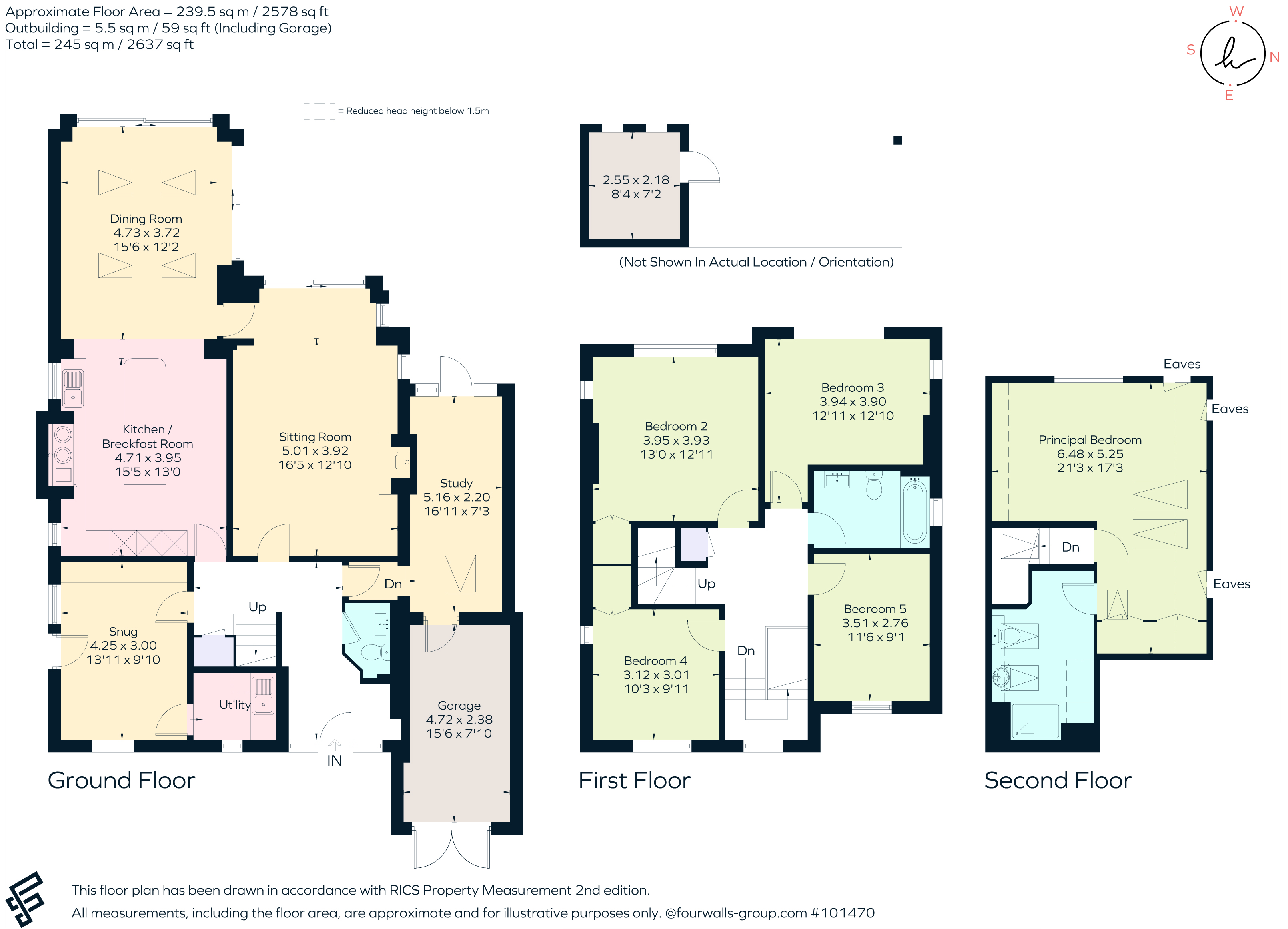 19, Churchill Road, St. Albans floorplan