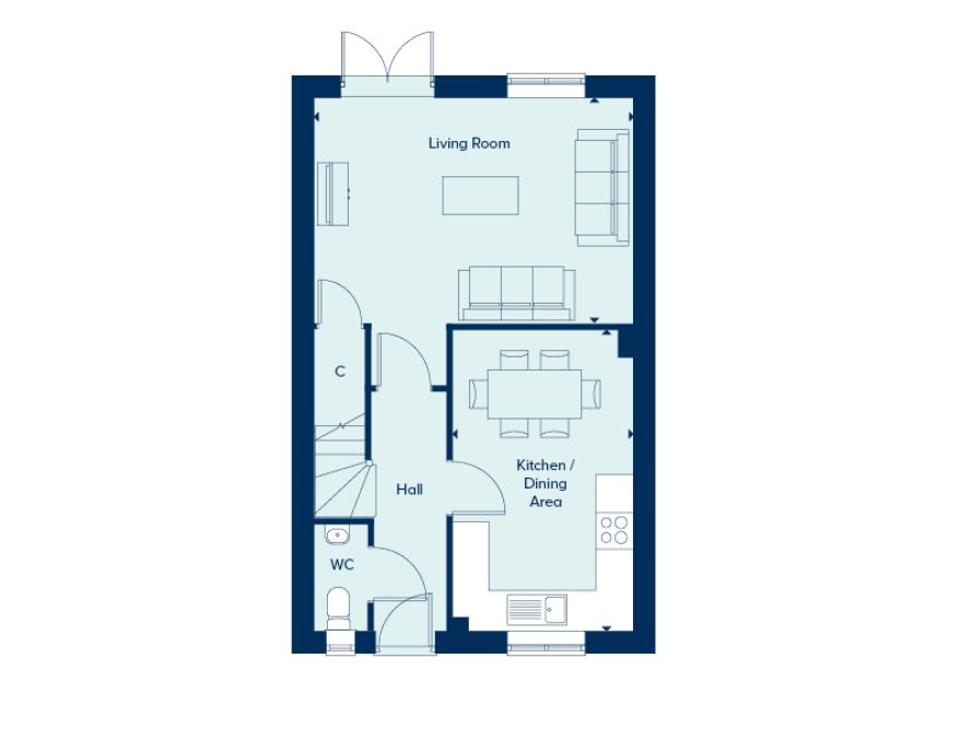 99, New Estates Roads Off Biggs Lane, Arborfield floorplan