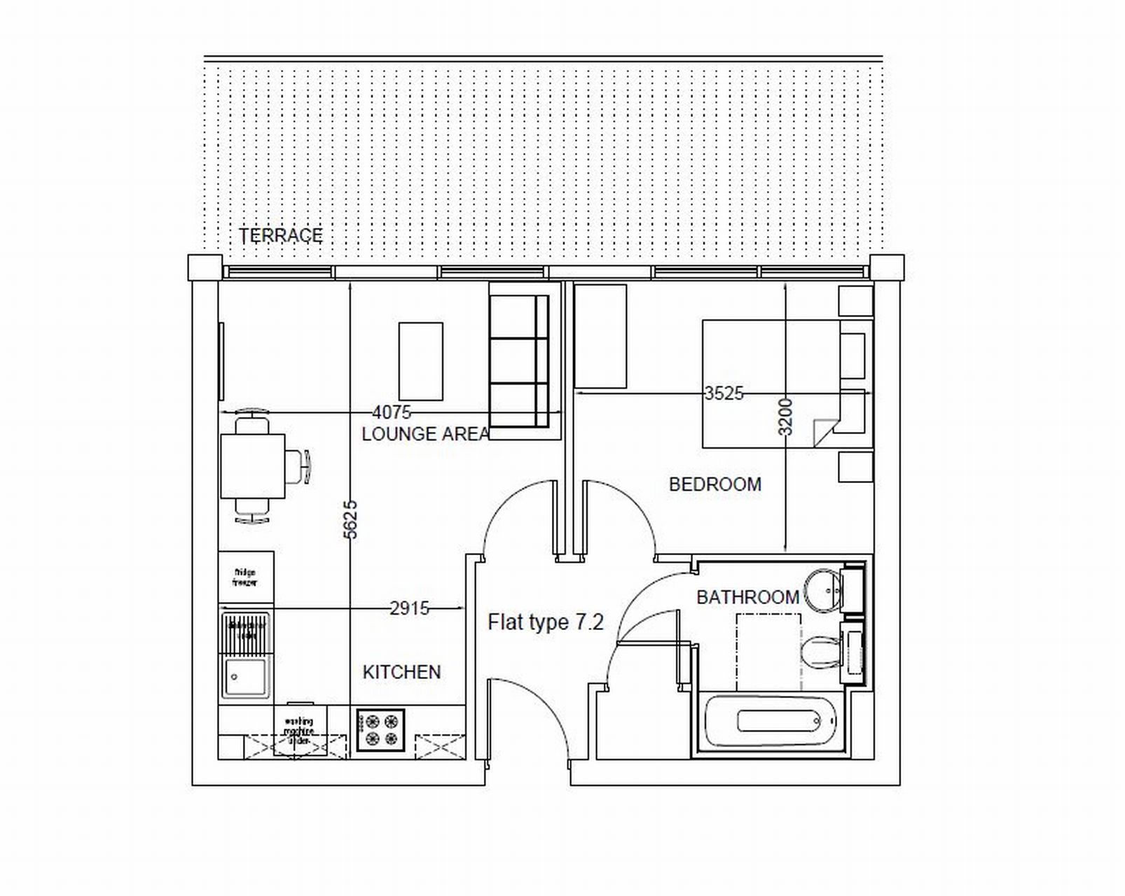 1 Bedrooms Flat to rent in Denison House, Lanterns Court, Canary Wharf, London E14