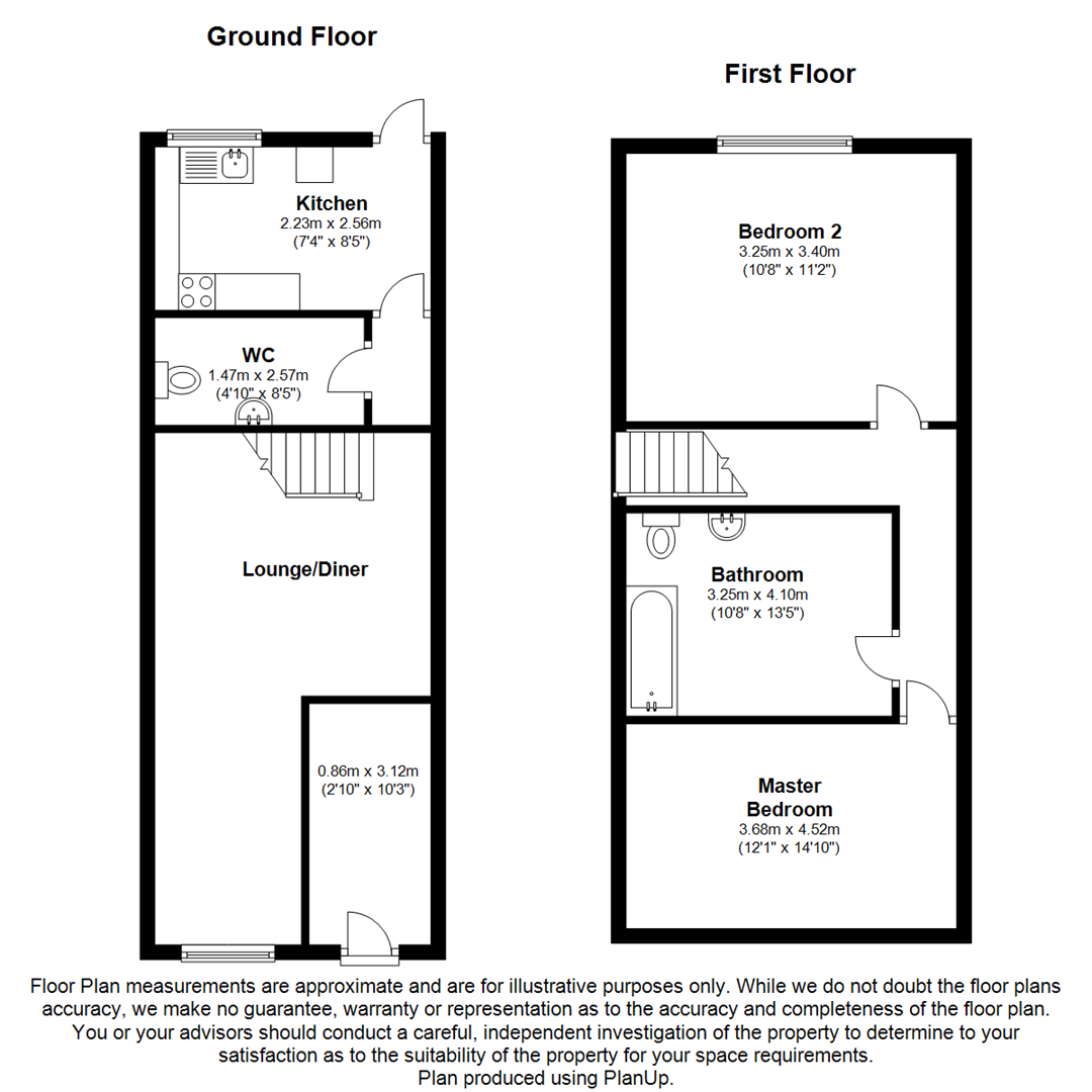 2 Bedrooms Terraced house for sale in Denmark Road, Northampton NN1