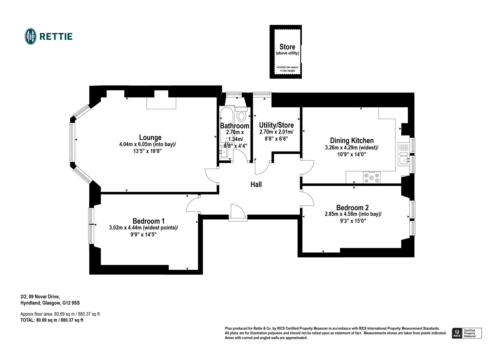 Novar Drive, Hyndland, Glasgow G12, 2 bedroom flat for sale 62037022 PrimeLocation