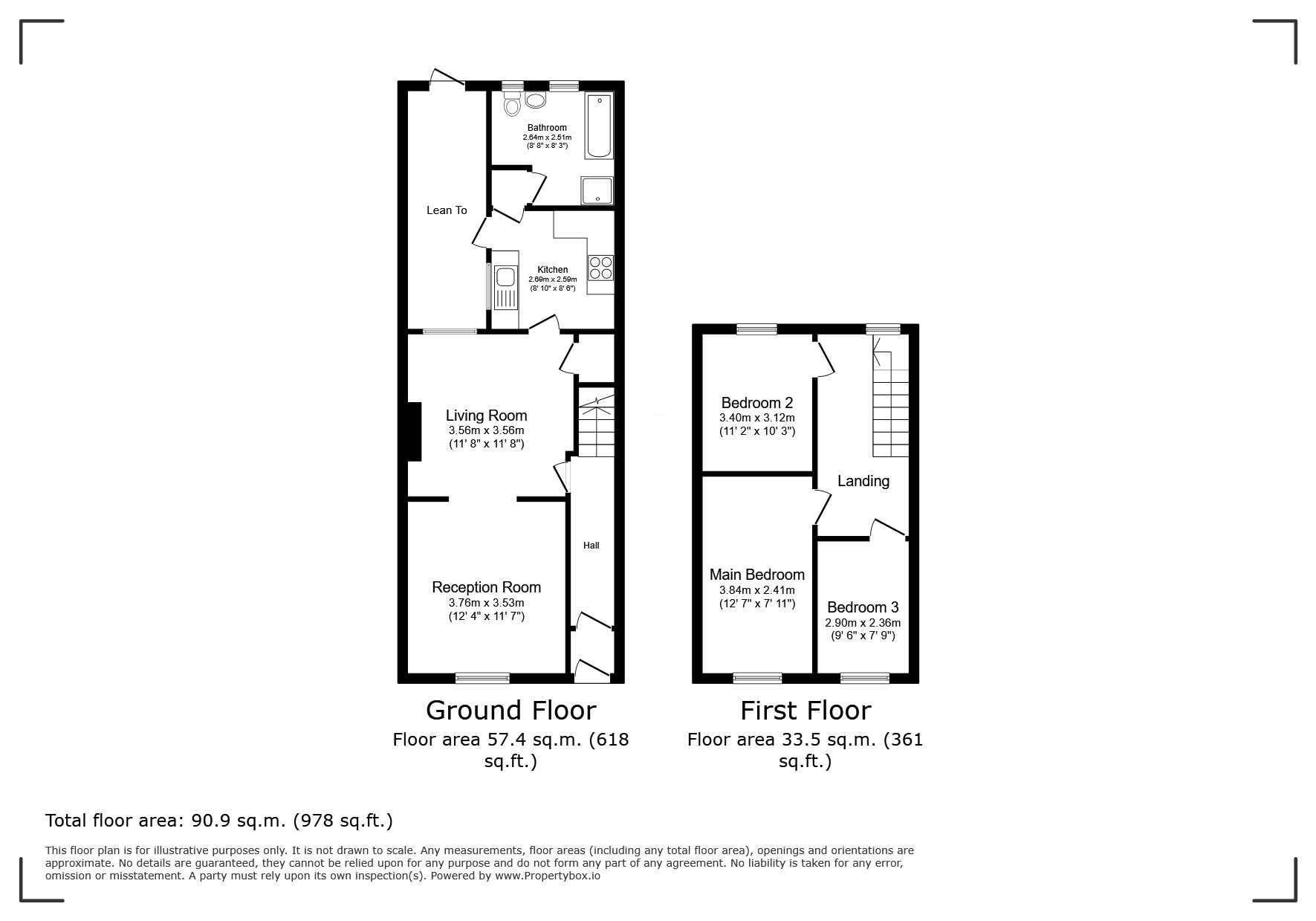 184, Mount Pleasant Road, Ebbw Vale floorplan