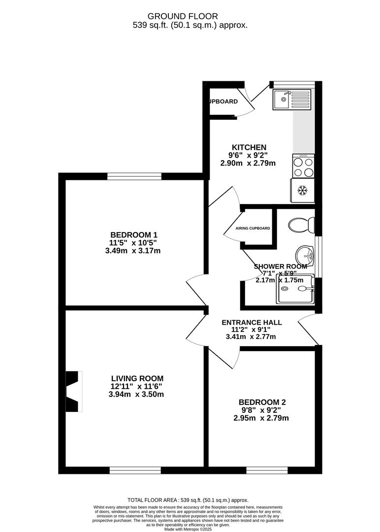 90, Ryelands Road, Stonehouse floorplan