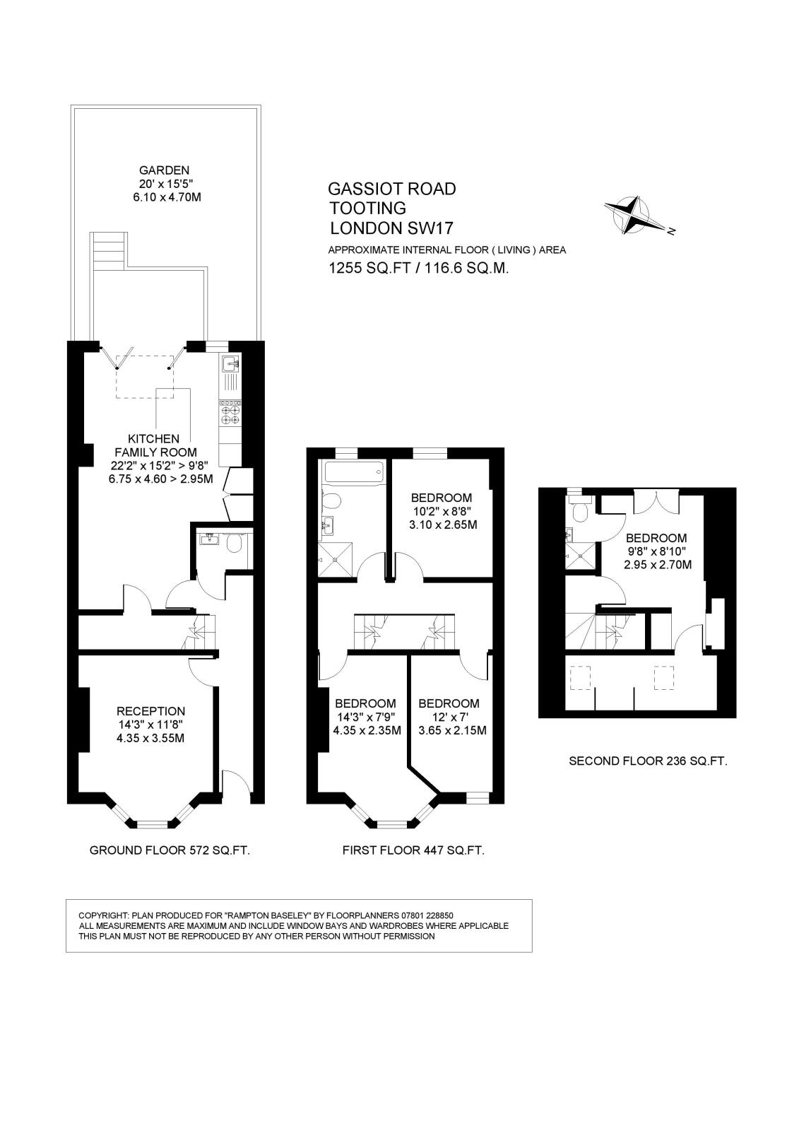 Gassiot Road, SW17 floorplan