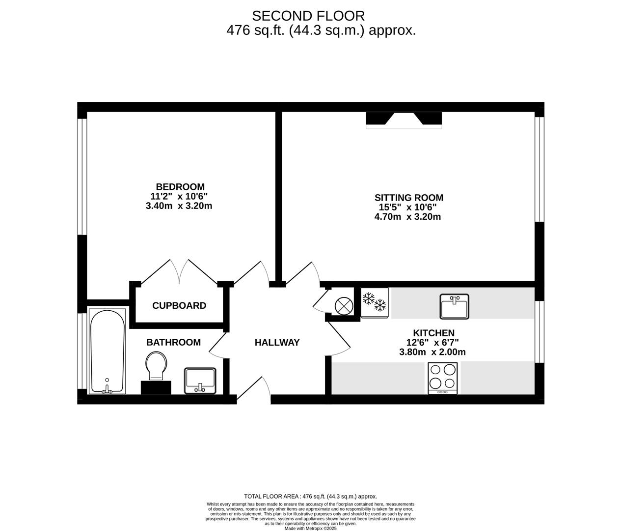 17a, Hampstead Road, Dorking floorplan