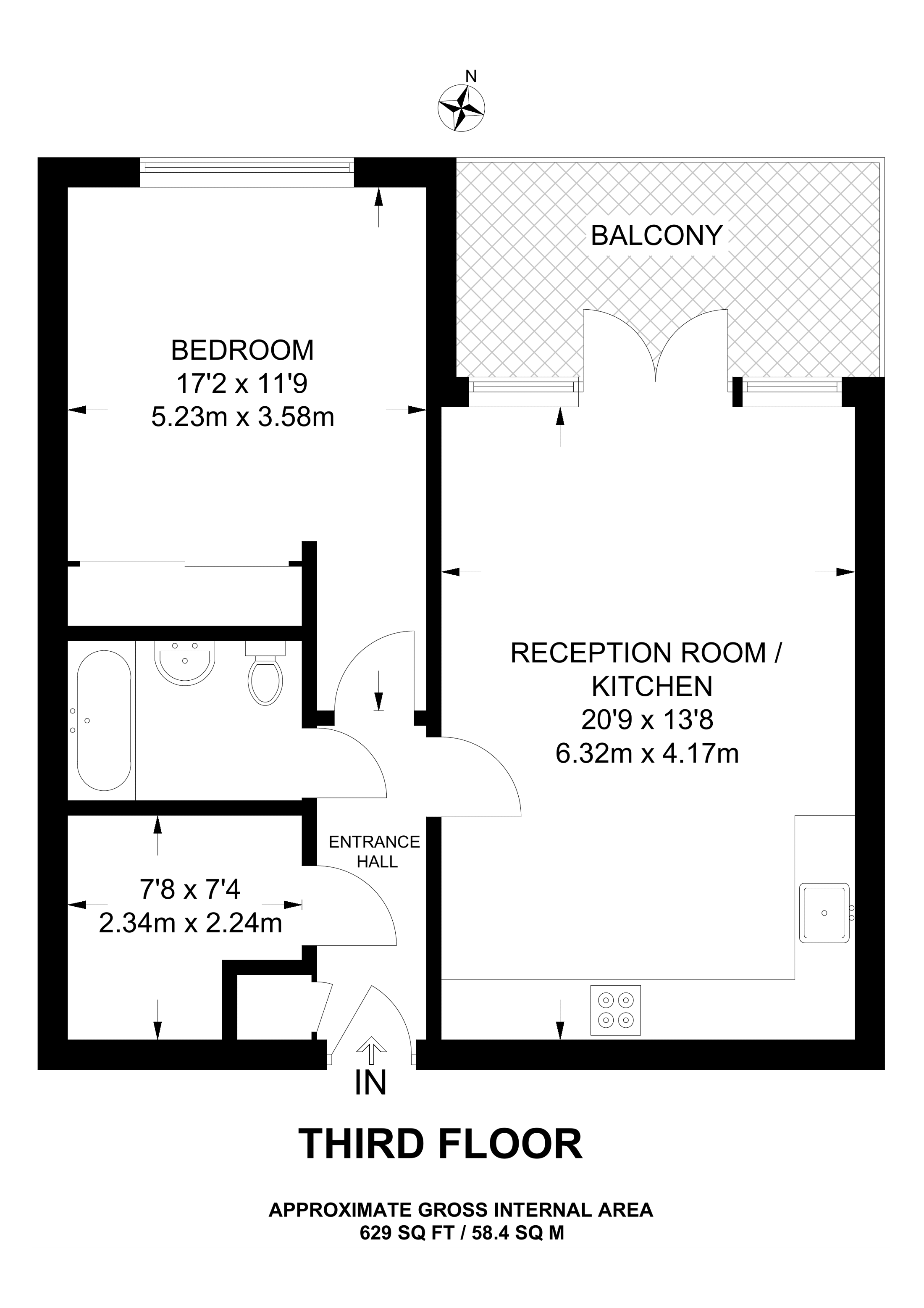 1 Bedrooms Flat for sale in Fawe Street, Poplar E14