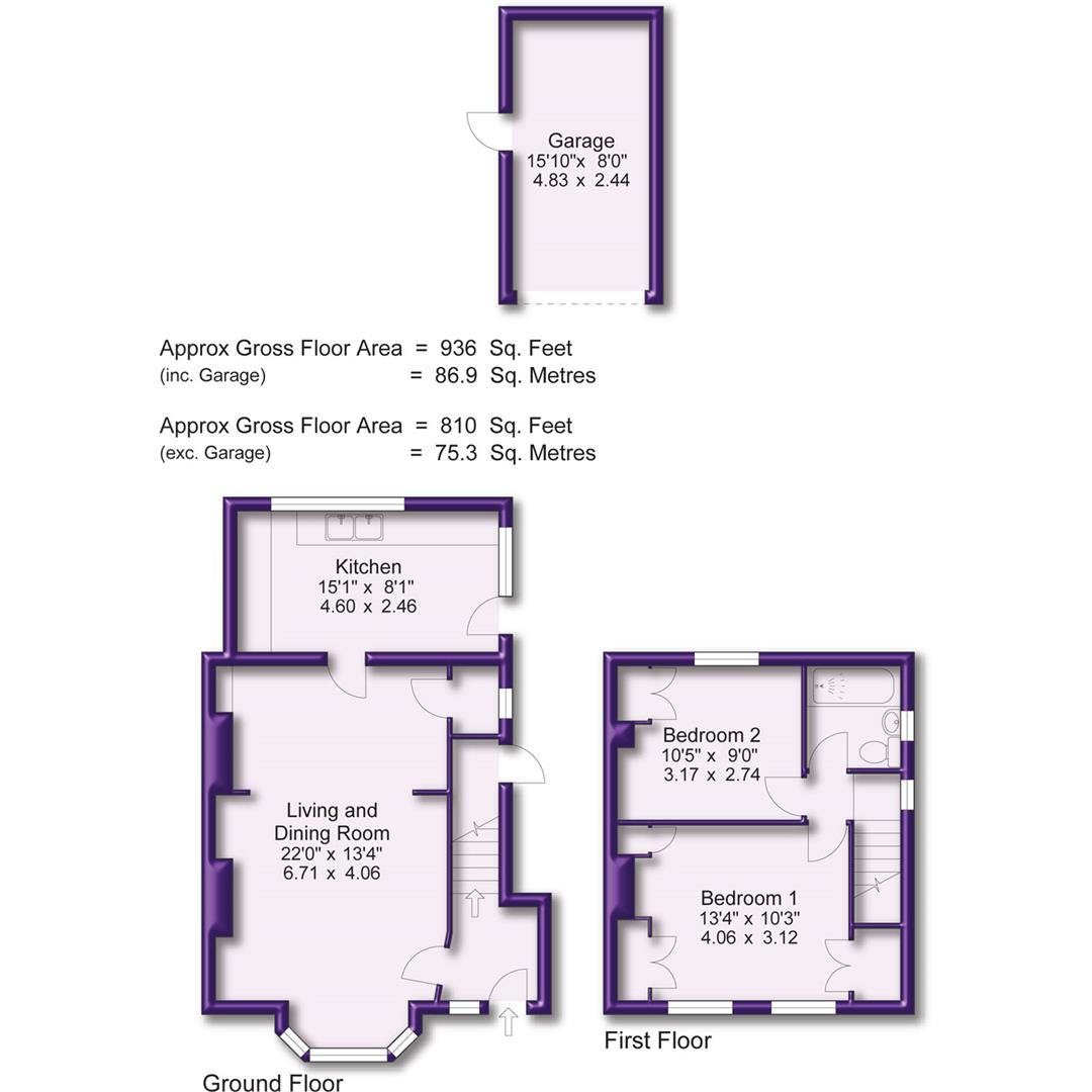 3, Mullion Drive, Altrincham floorplan