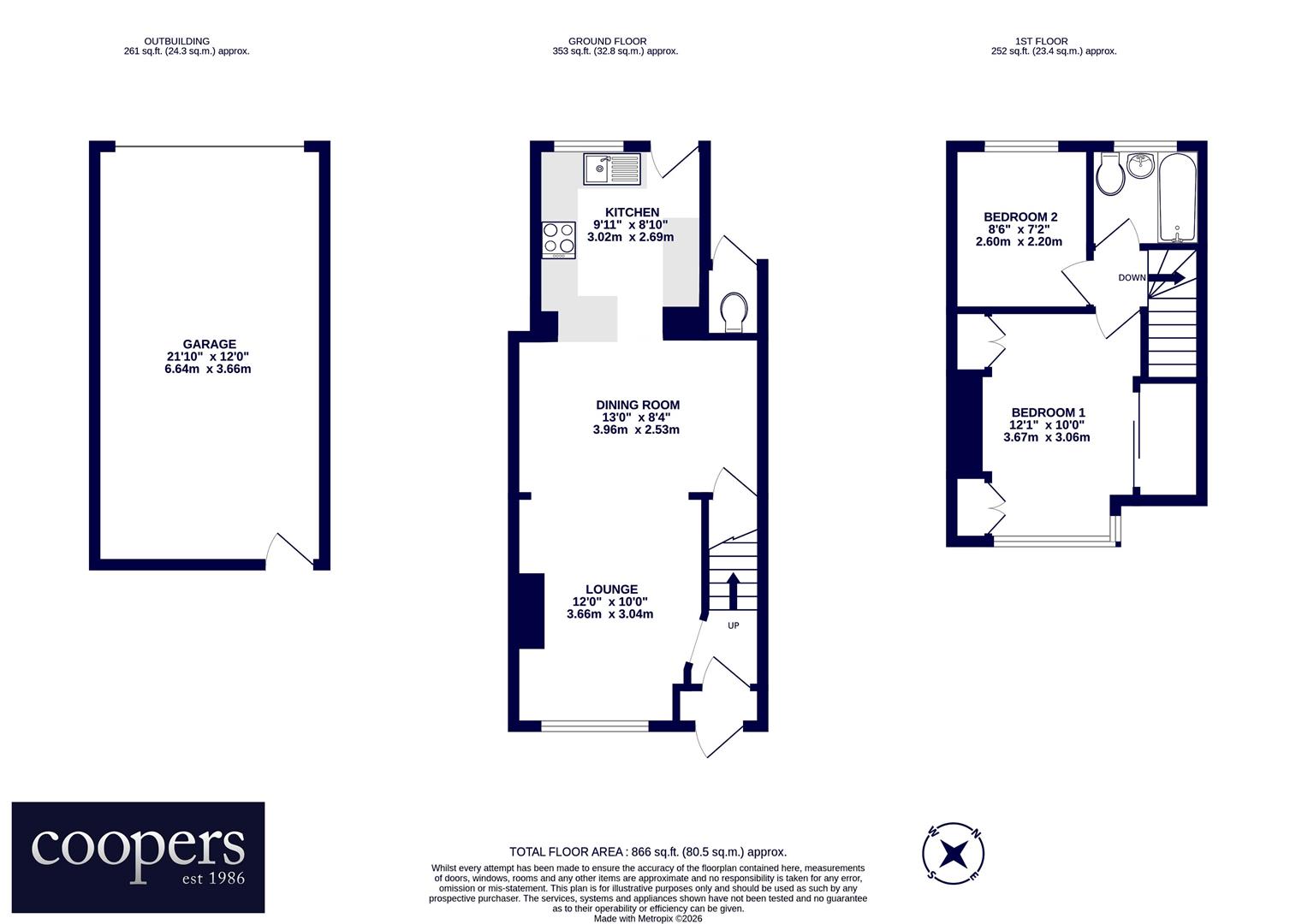65, Oakleigh Road, Hillingdon floorplan