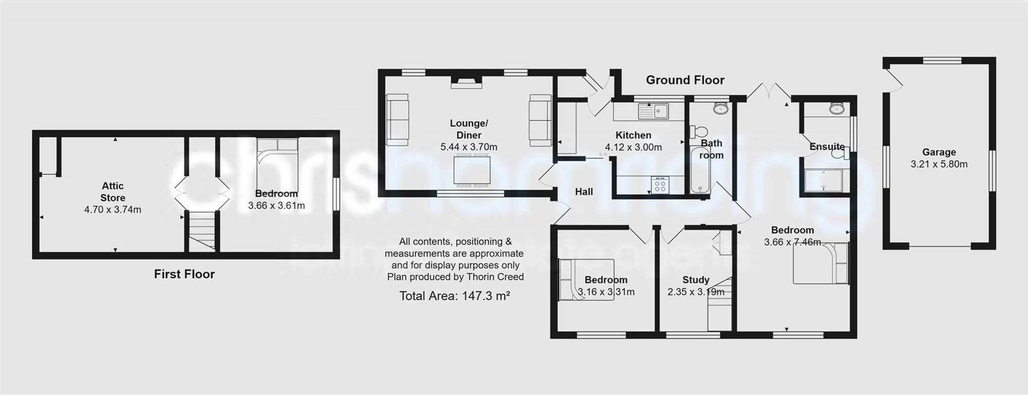 Styeheath Bungalow Peel Lane, Congleton floorplan