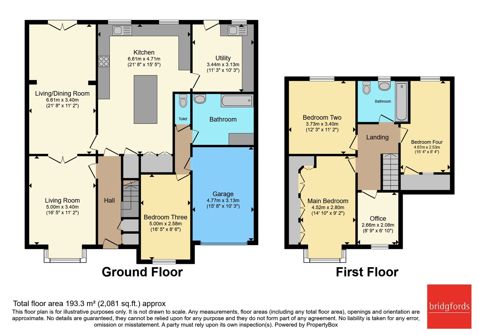 27, Werneth Road, Stockport floorplan