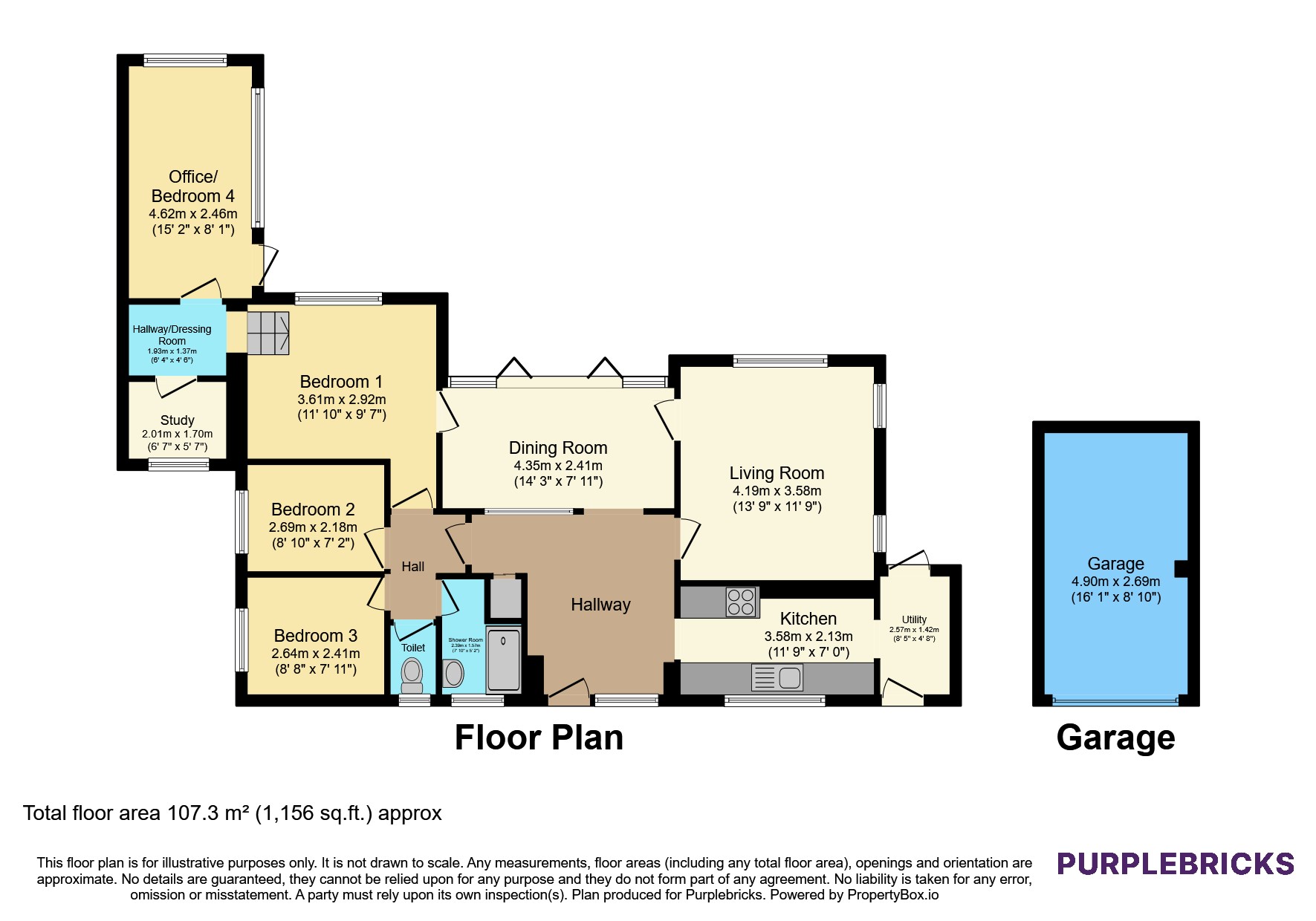 Goudhurst Close, Maidstone floorplan